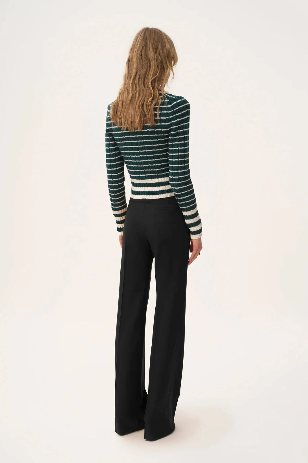 Chloé Classic Relaxed Tailored Pants - Black - Image 3