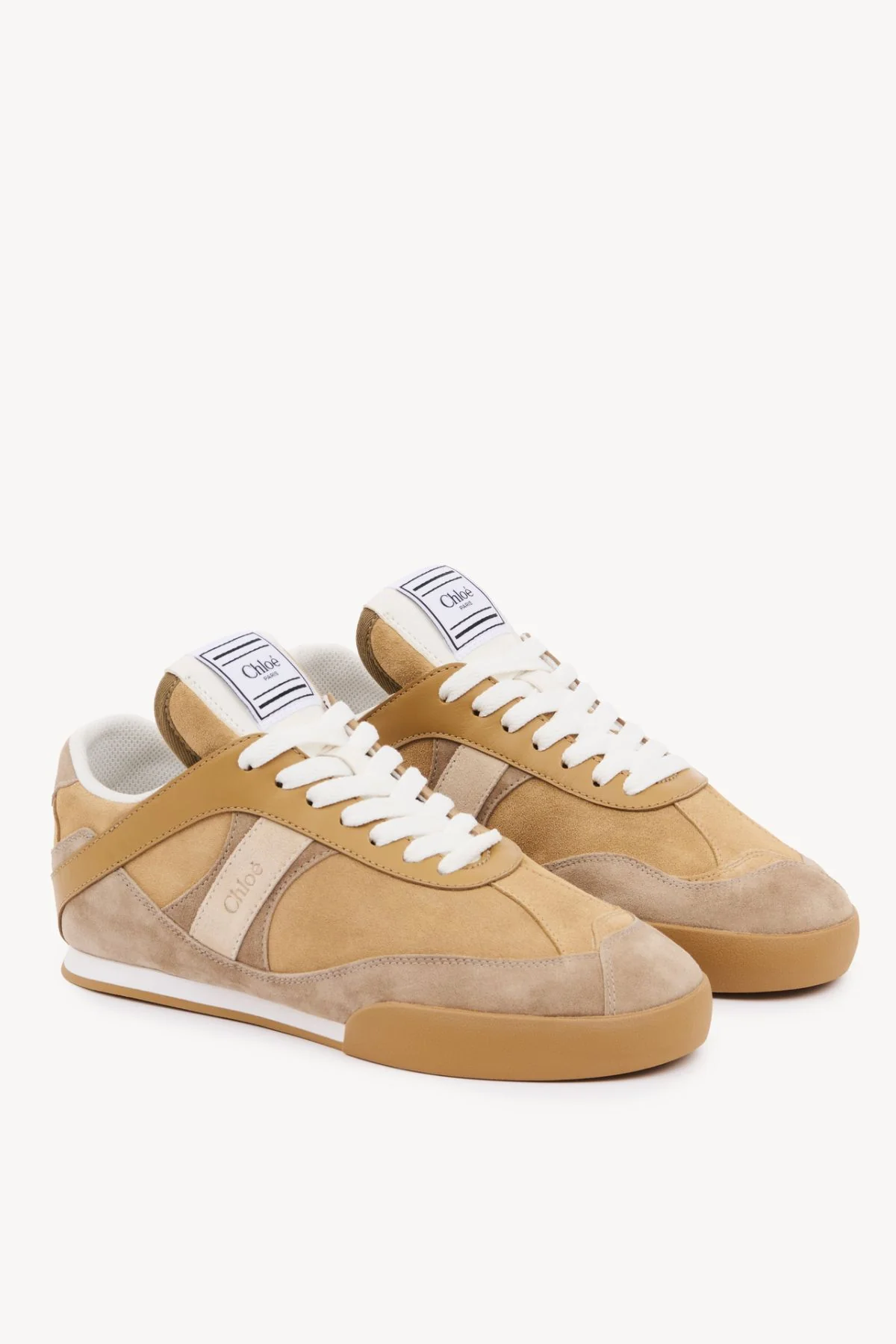 Chloé Kick Sneaker - Bleached Khaki - Image 2