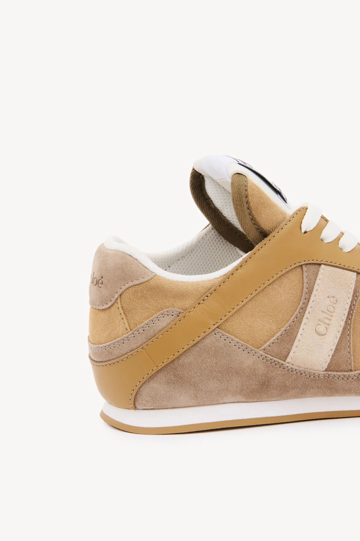Chloé Kick Sneaker - Bleached Khaki - Image 4