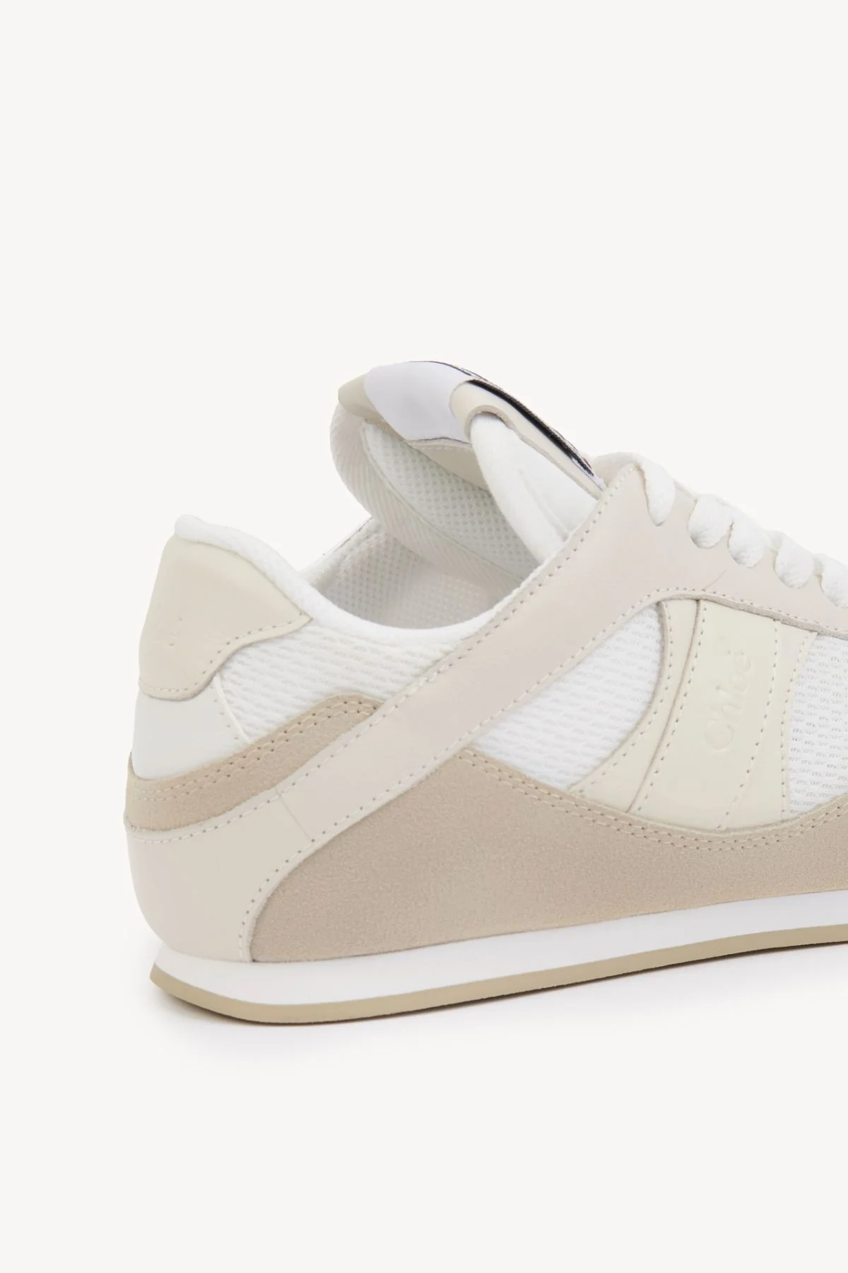 Chloé Kick Sneaker - Soft Beige - Image 5