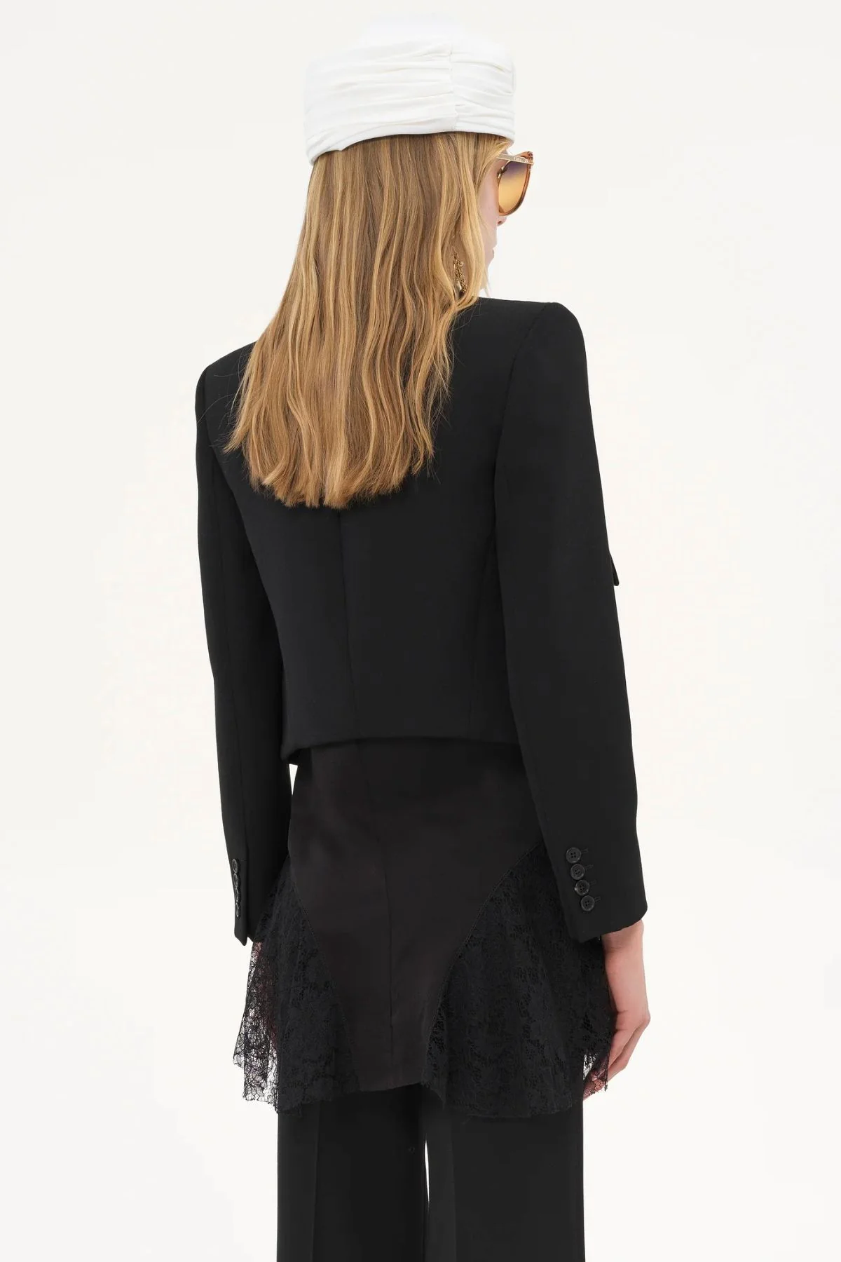 Chloé Stretch Jersey Blazer - Black - Image 3