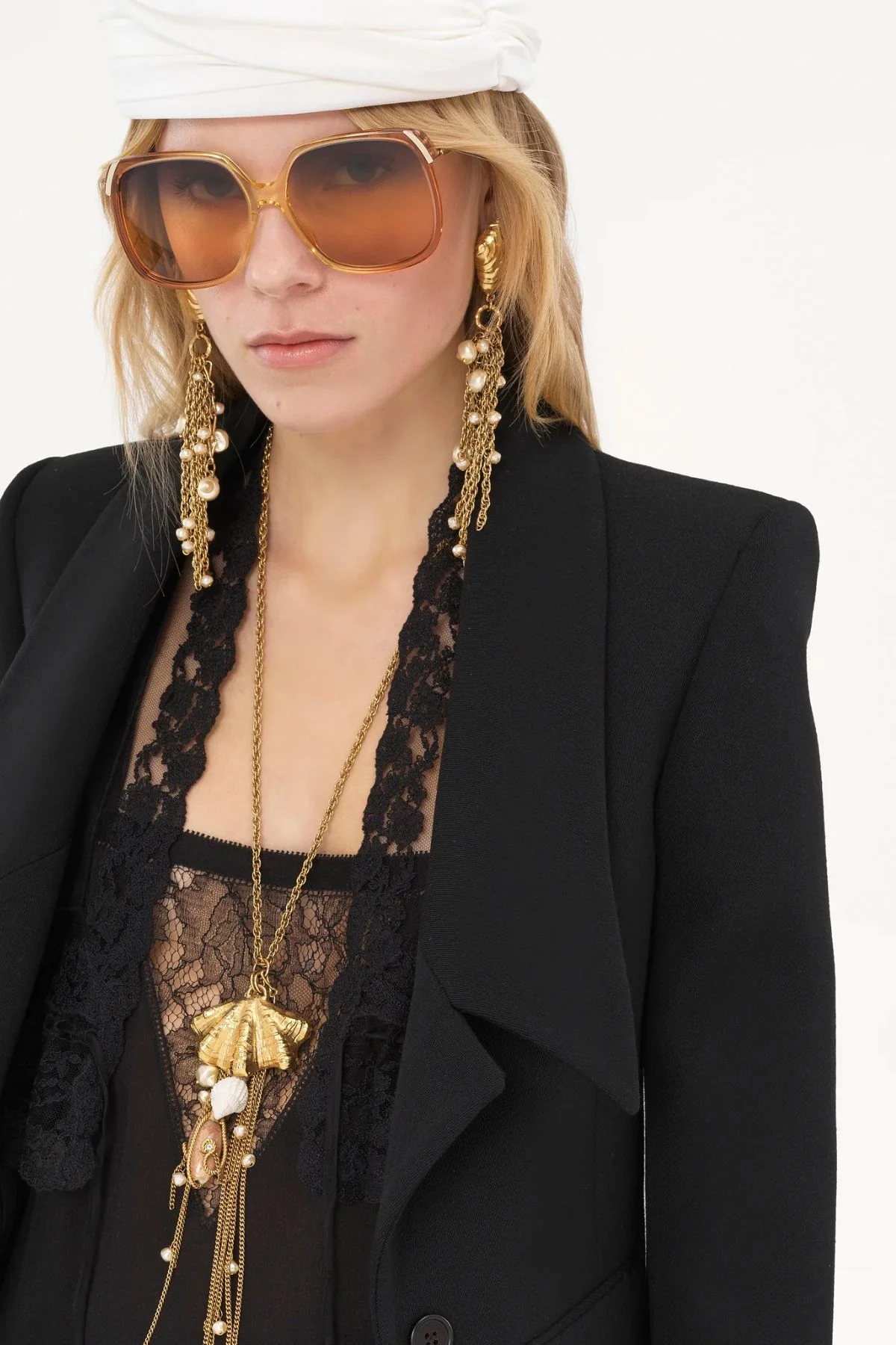 Chloé Stretch Jersey Blazer - Black - Image 5