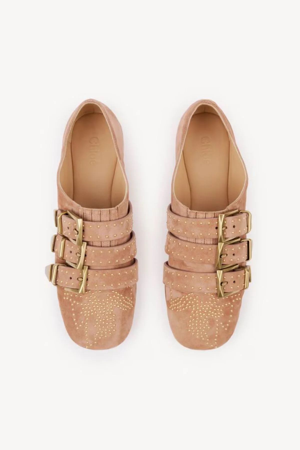 Chloé Susanna Flats - Dusty Rose - Image 3