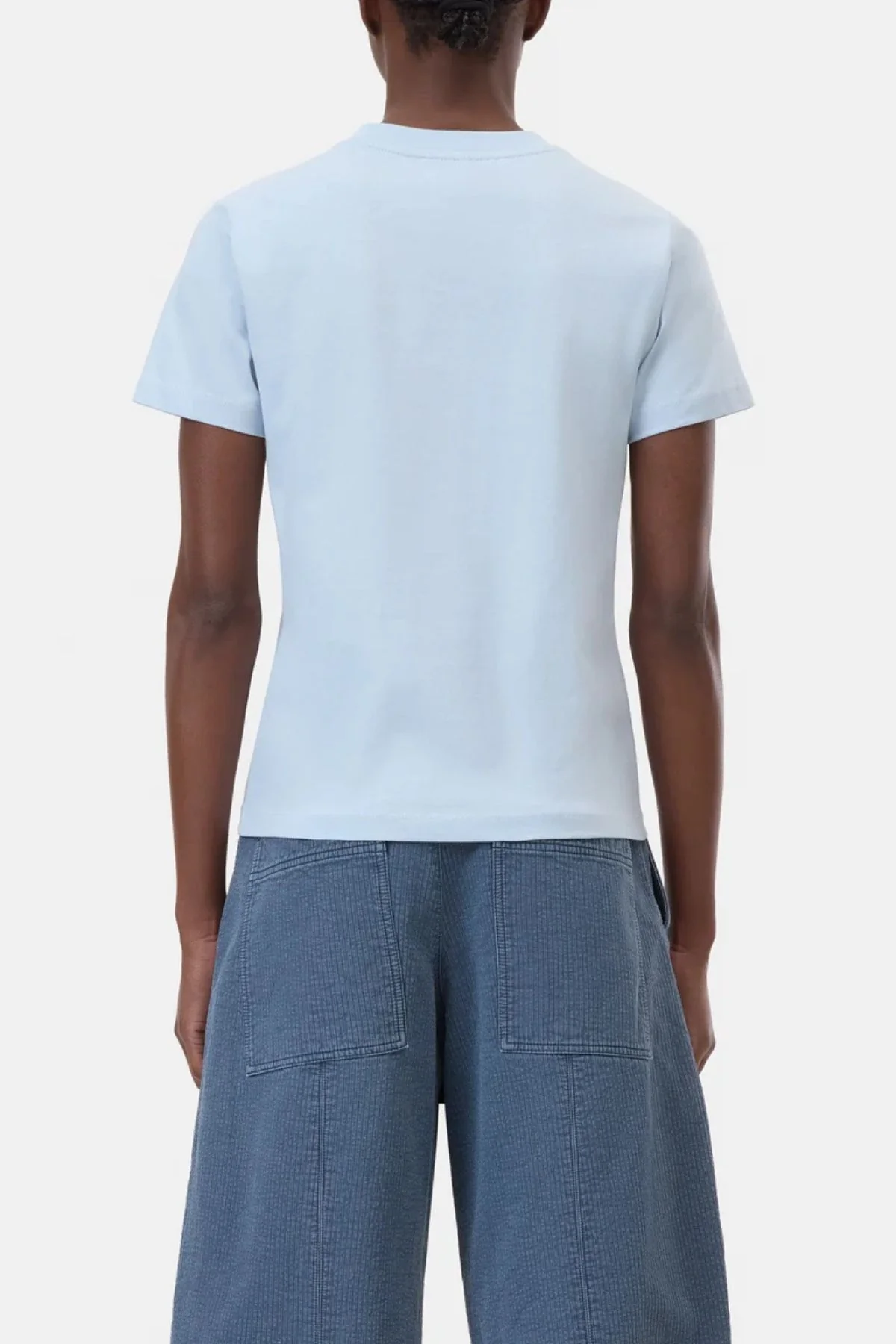 CLOSED Stay Closed T-Shirt - Powder Blue - Image 3