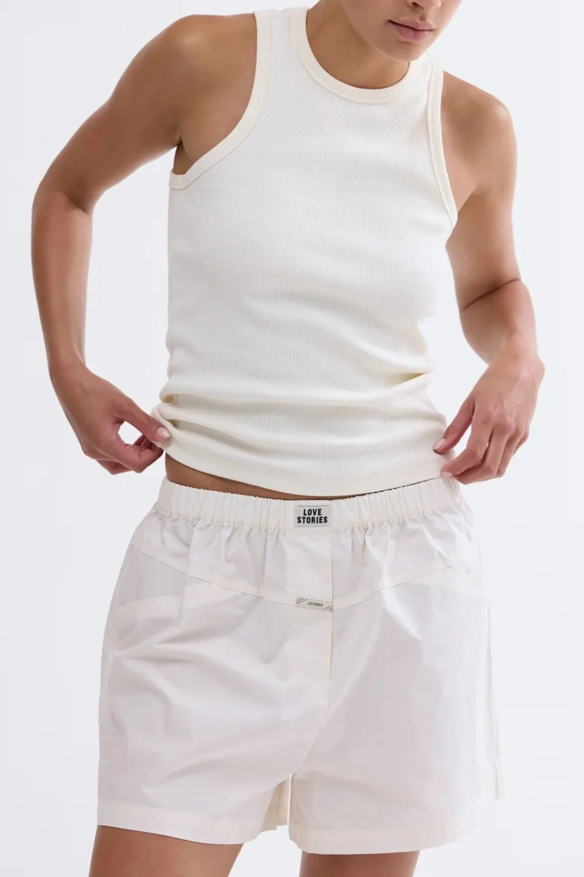 CLOSED James Boxer Shorts - Ecru - Image 2