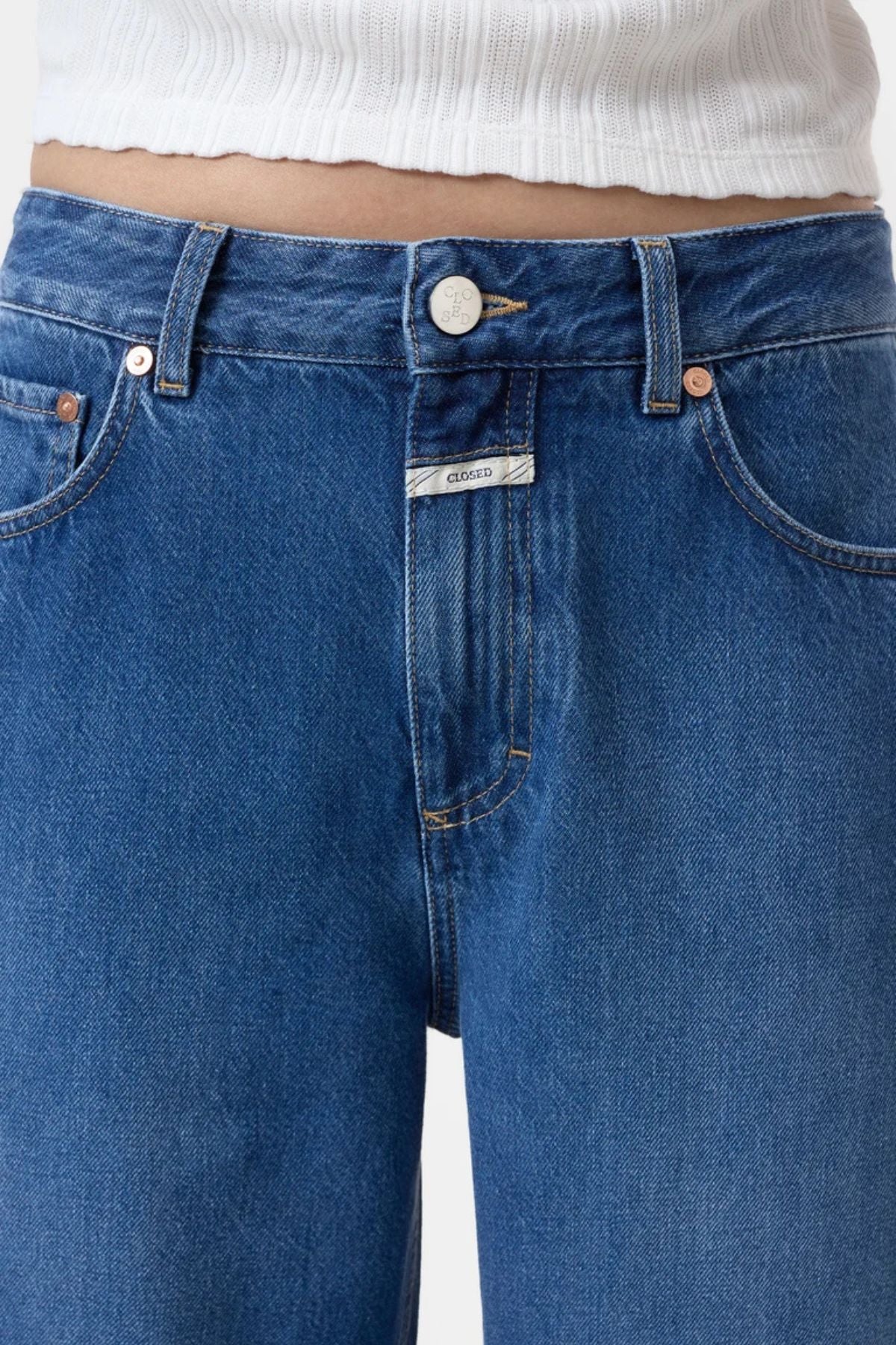 CLOSED Jazzie Jean - Mid Blue - Image 4