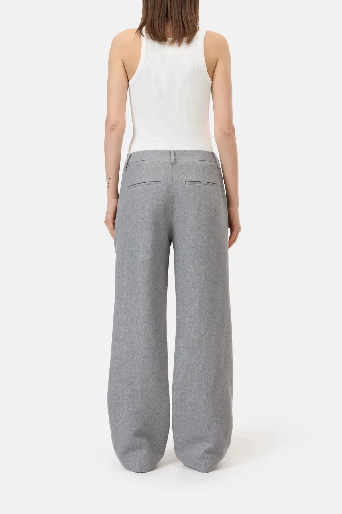 CLOSED Jurdy Pant - Lt Grey Mel - Image 3