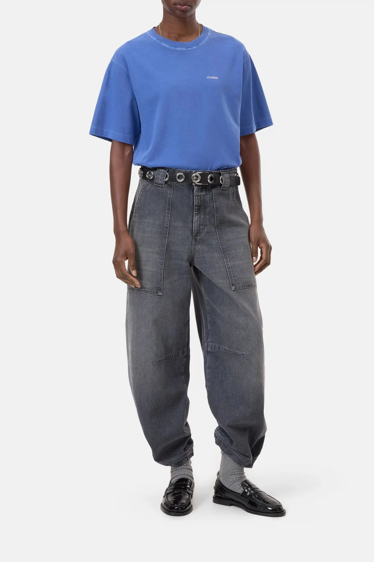 CLOSED Relaxed T-Shirt - Galaxy Blue - Image 2