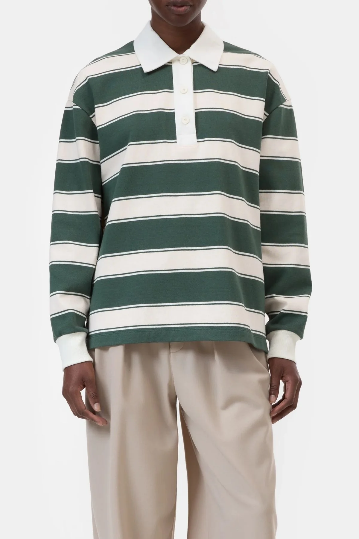 CLOSED Rugby Top - Royal Green - Image 6