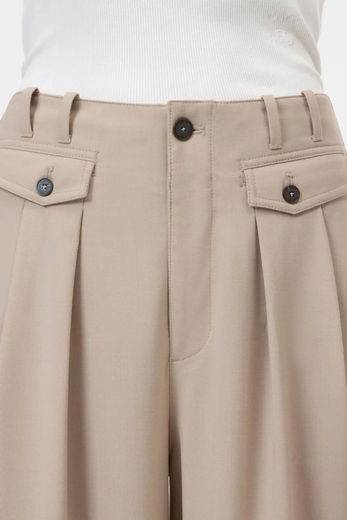 CLOSED Wenda Trouser - Clay Beige - Image 3