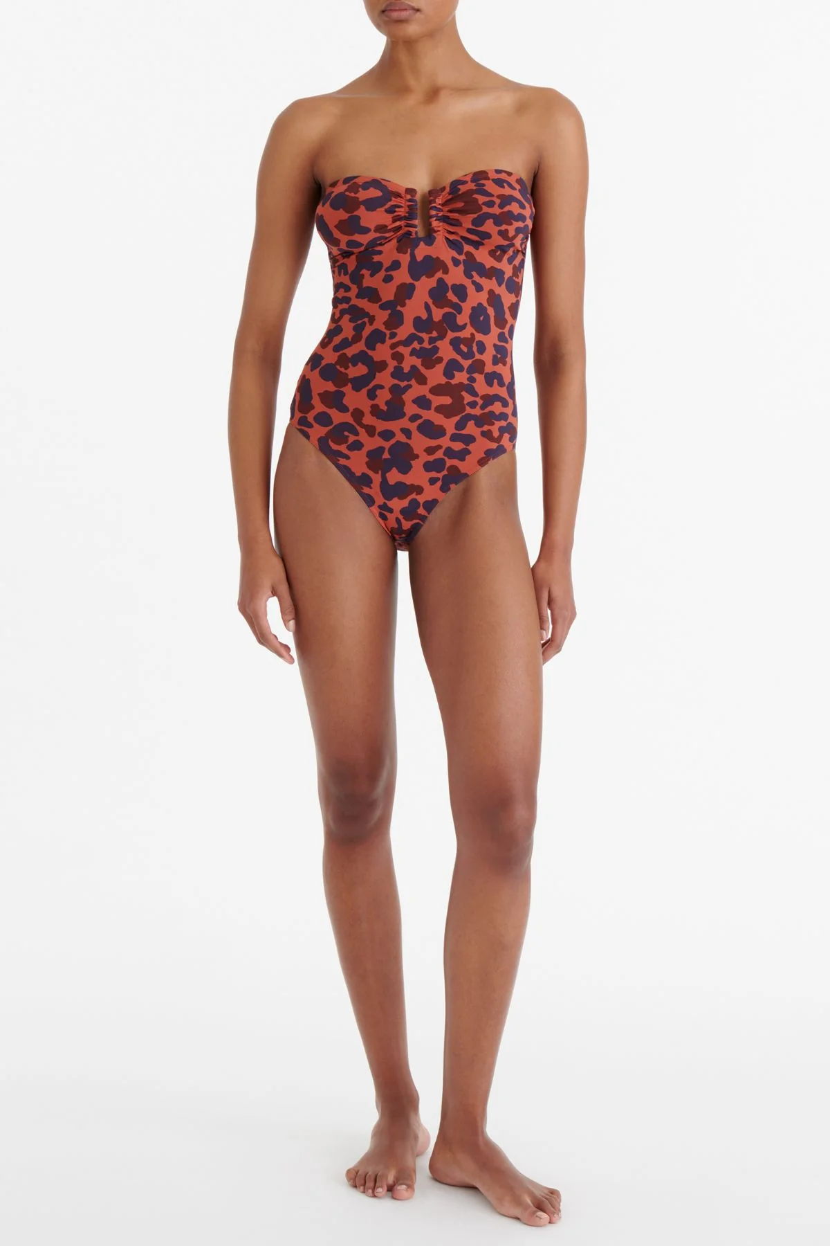 ERES Cassiopee One Piece Swimsuit - Ete Indien Leopard - Image 2