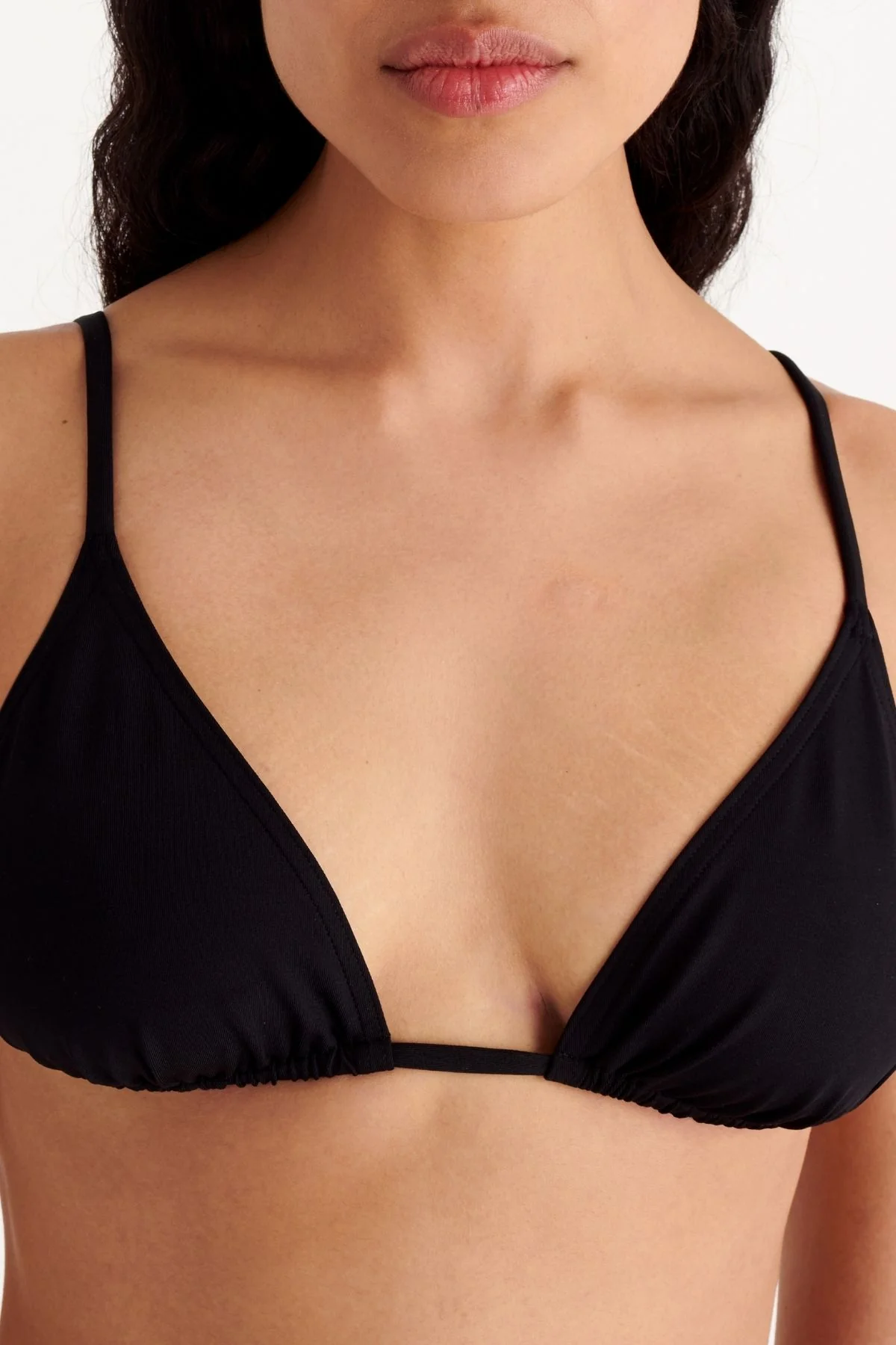 ERES Mouna Triangle Bikini Top - Ultra Black - Image 5