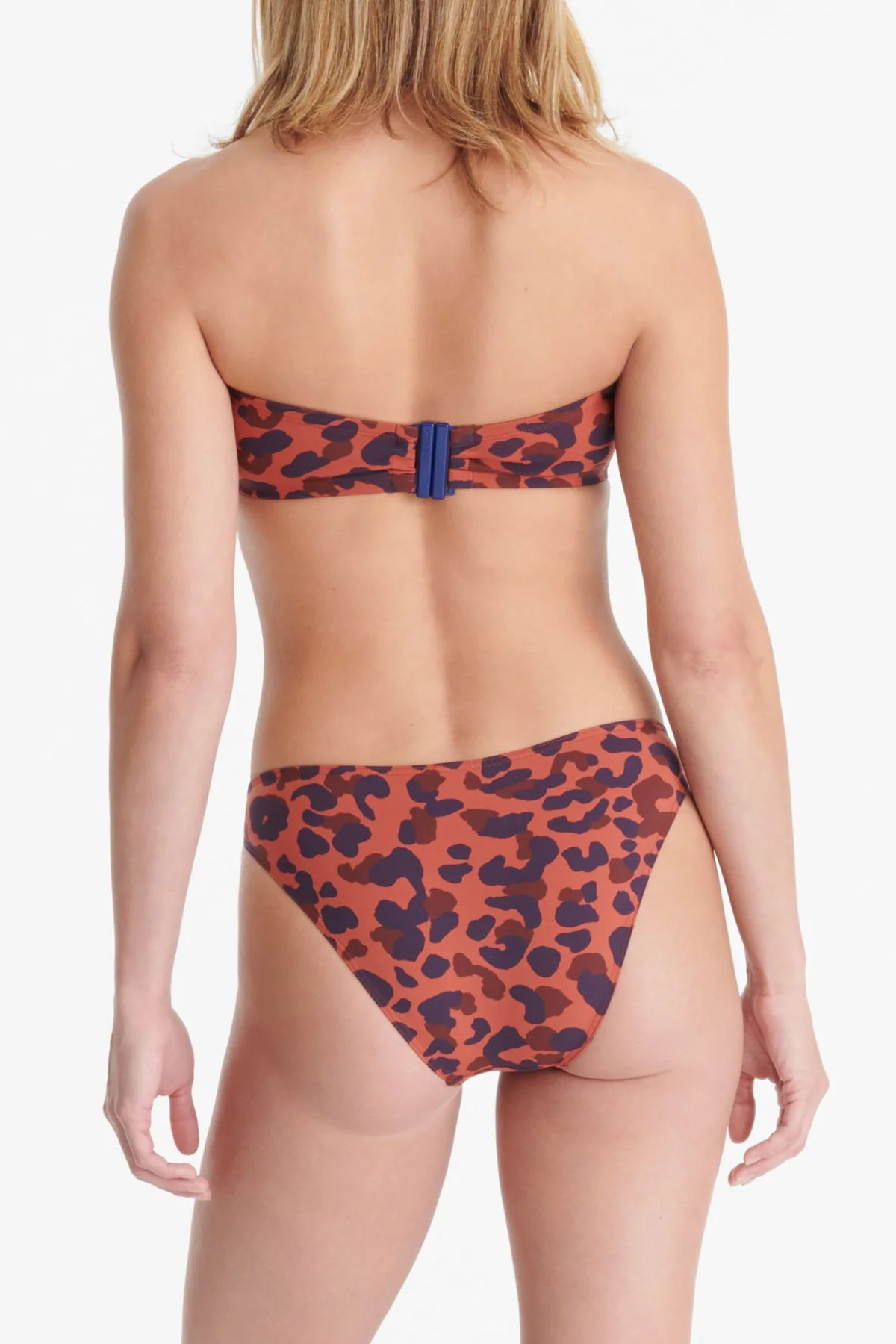 ERES Perle Show Strapless Bikini Top - Ete Indien Leopard - Image 3