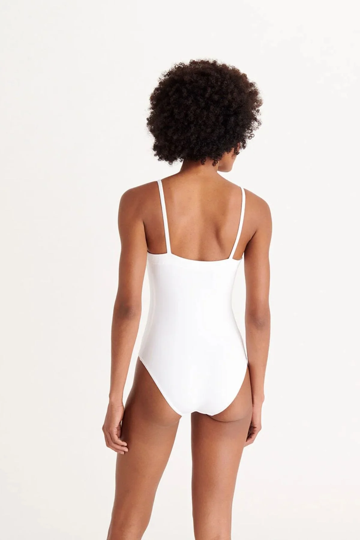 ERES Aquarelle One Piece Swimsuit - White - Image 3