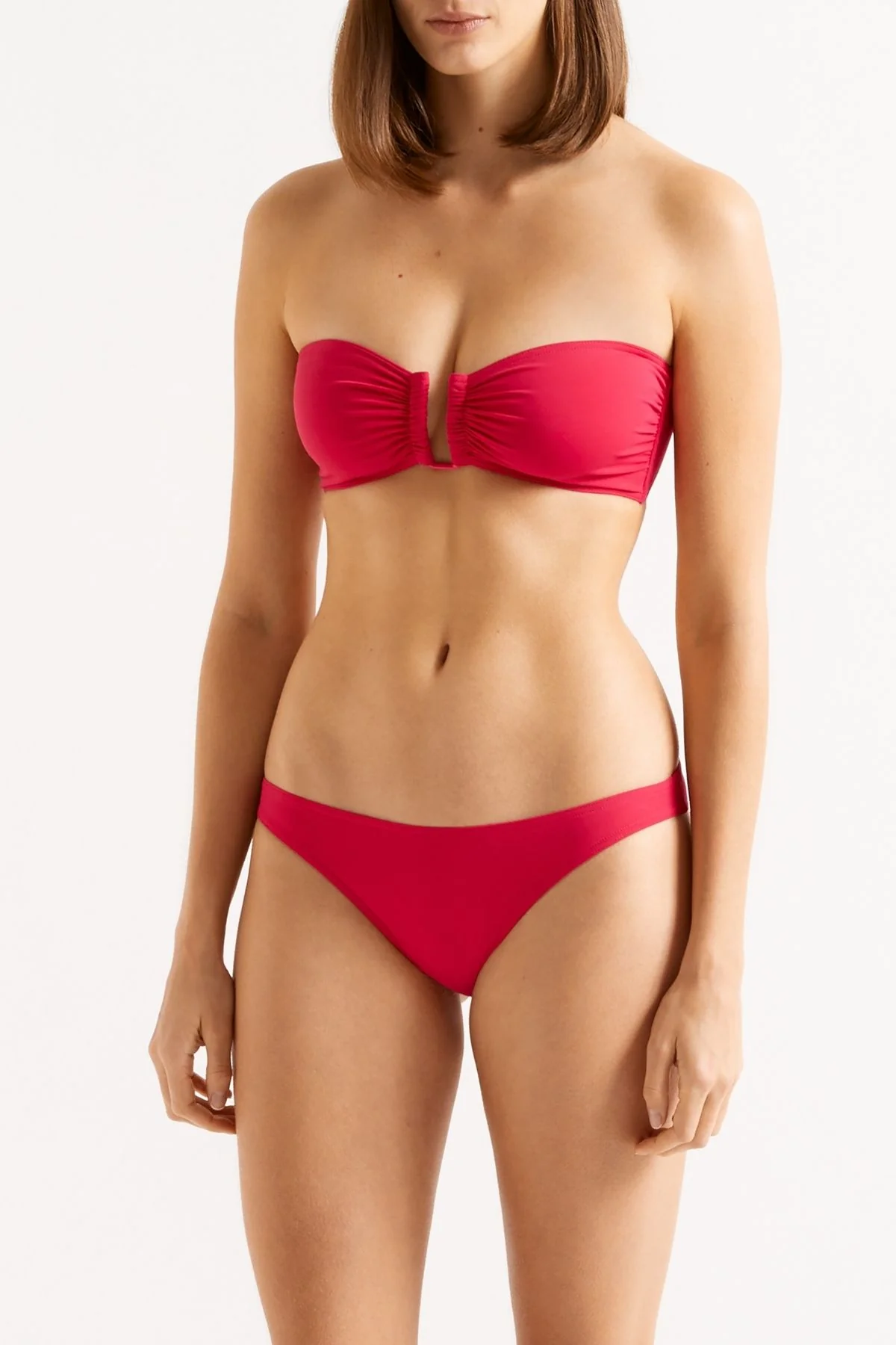 ERES Show Bandeau Bikini Top - Grenadine - Image 4