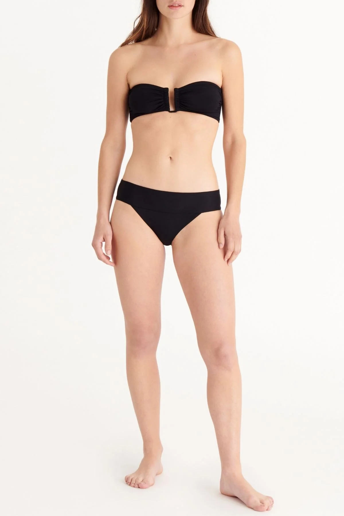 ERES Show Strapless Bikini Top - Noir - Image 2