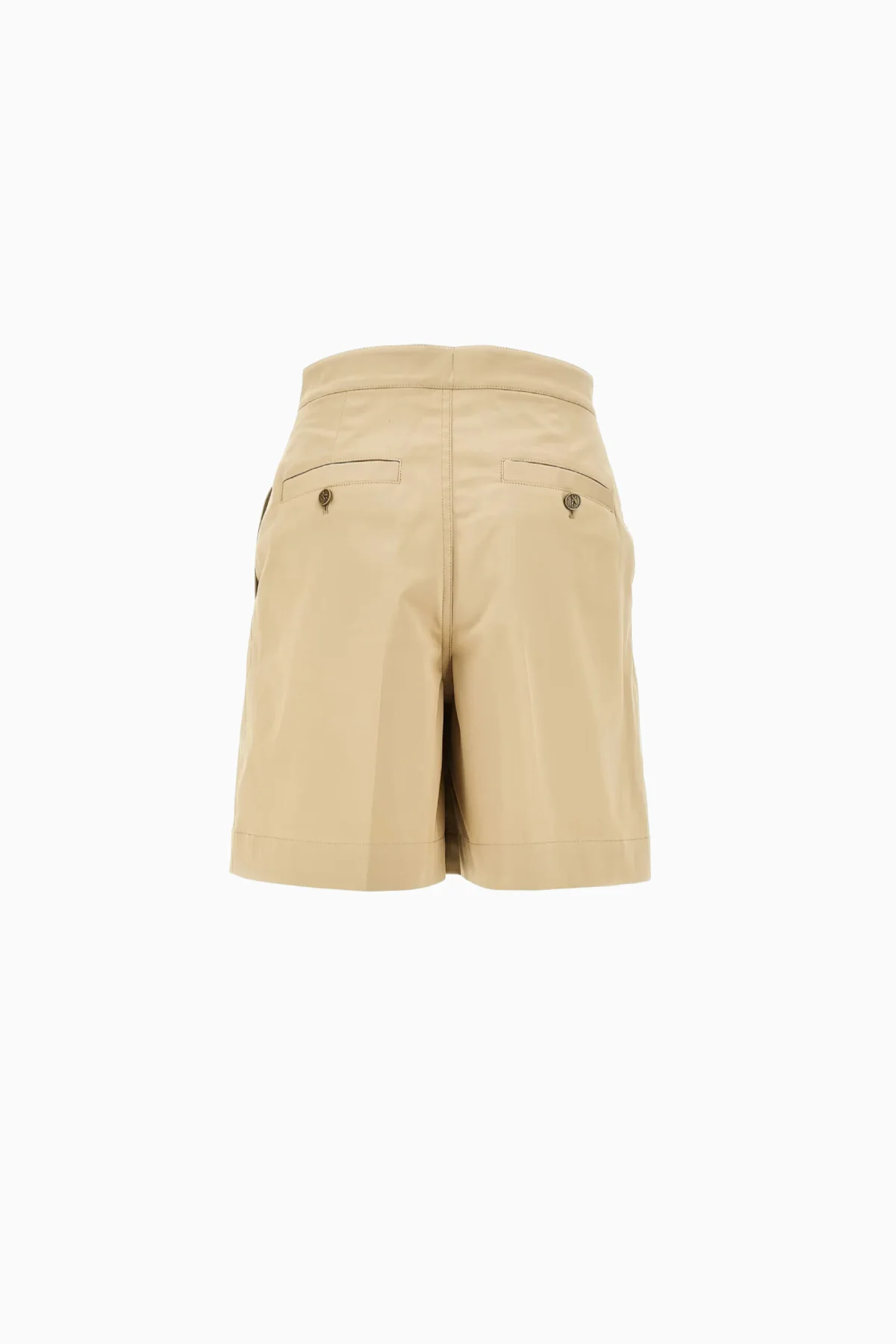 Etro Button Detail Shorts - Tan - Image 2