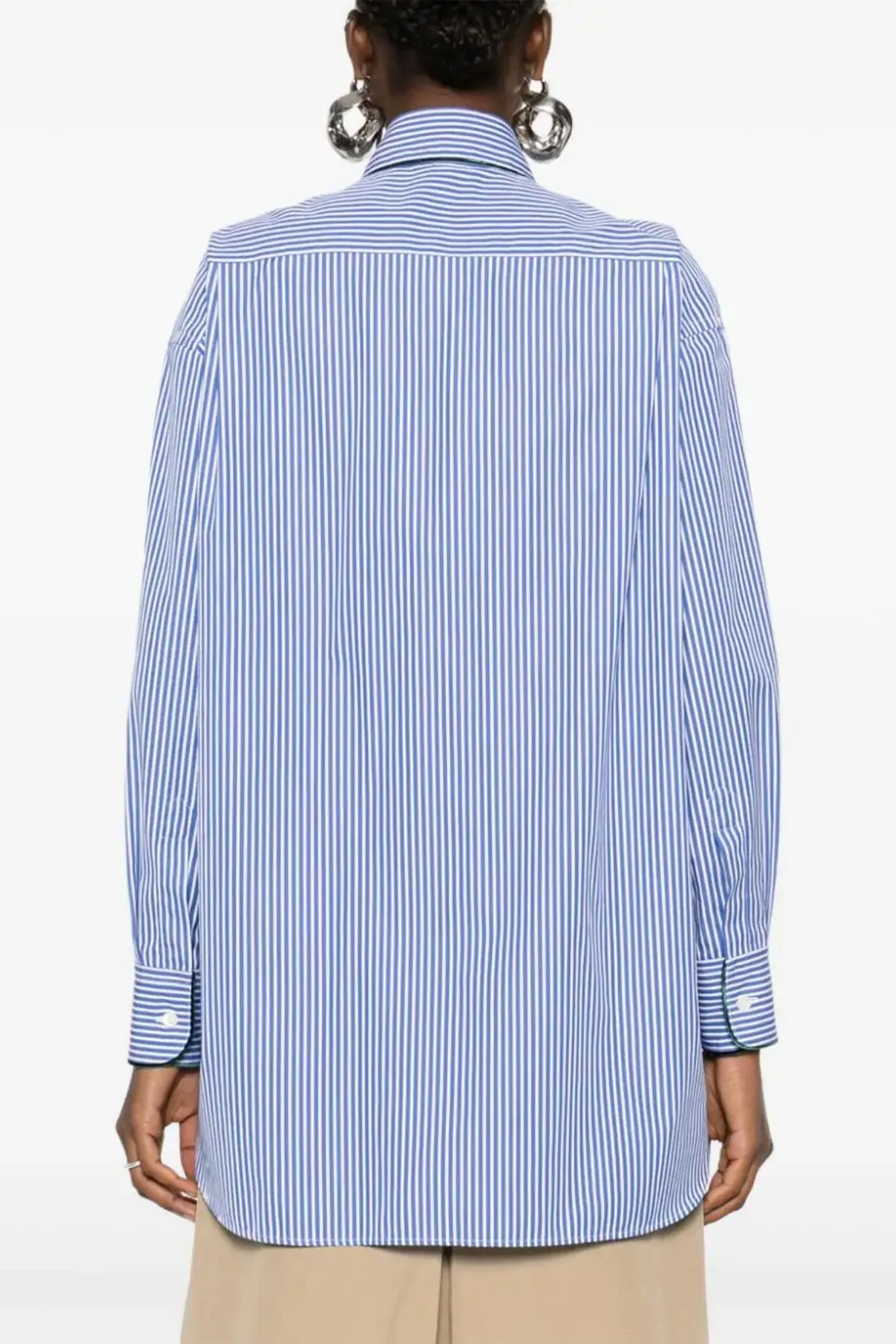 Etro Oversized Striped Shirt - Blue - Image 3