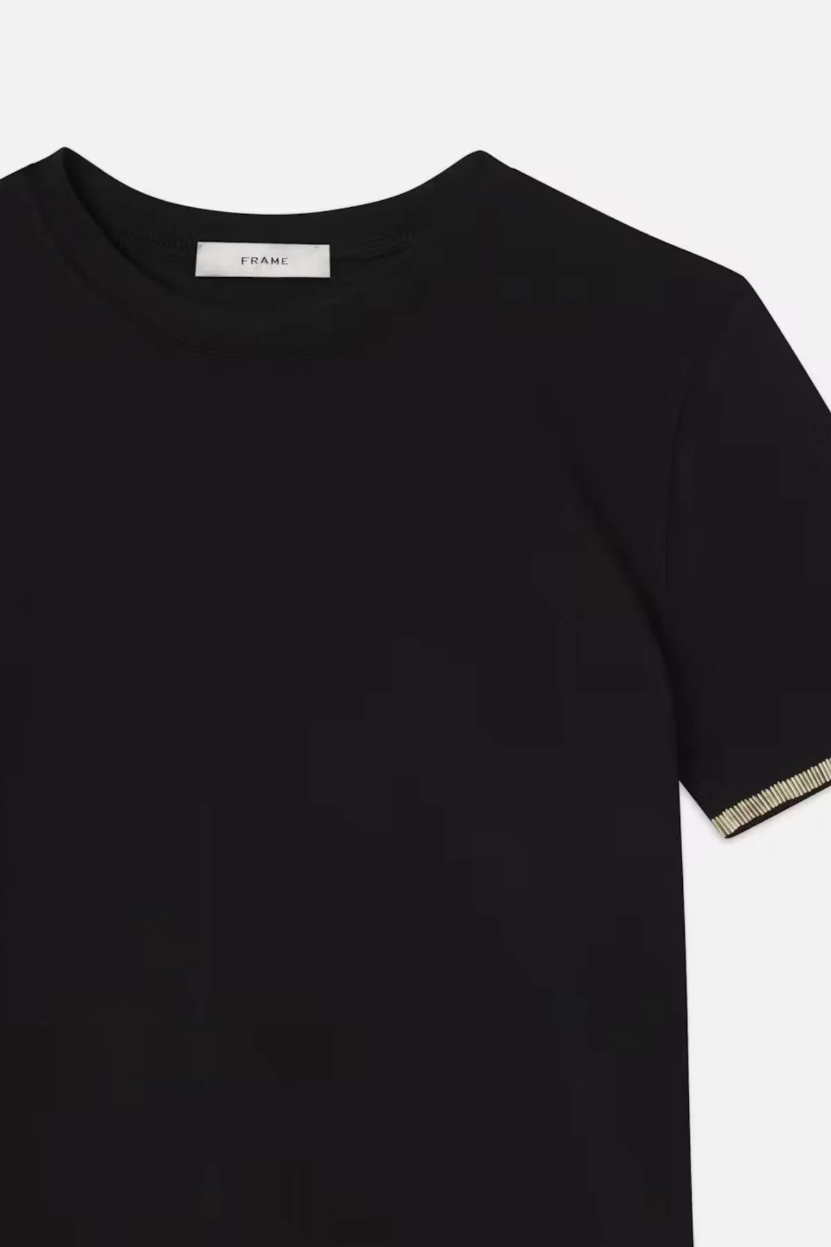 Frame Denim Beaded T-Shirt - Black - Image 3
