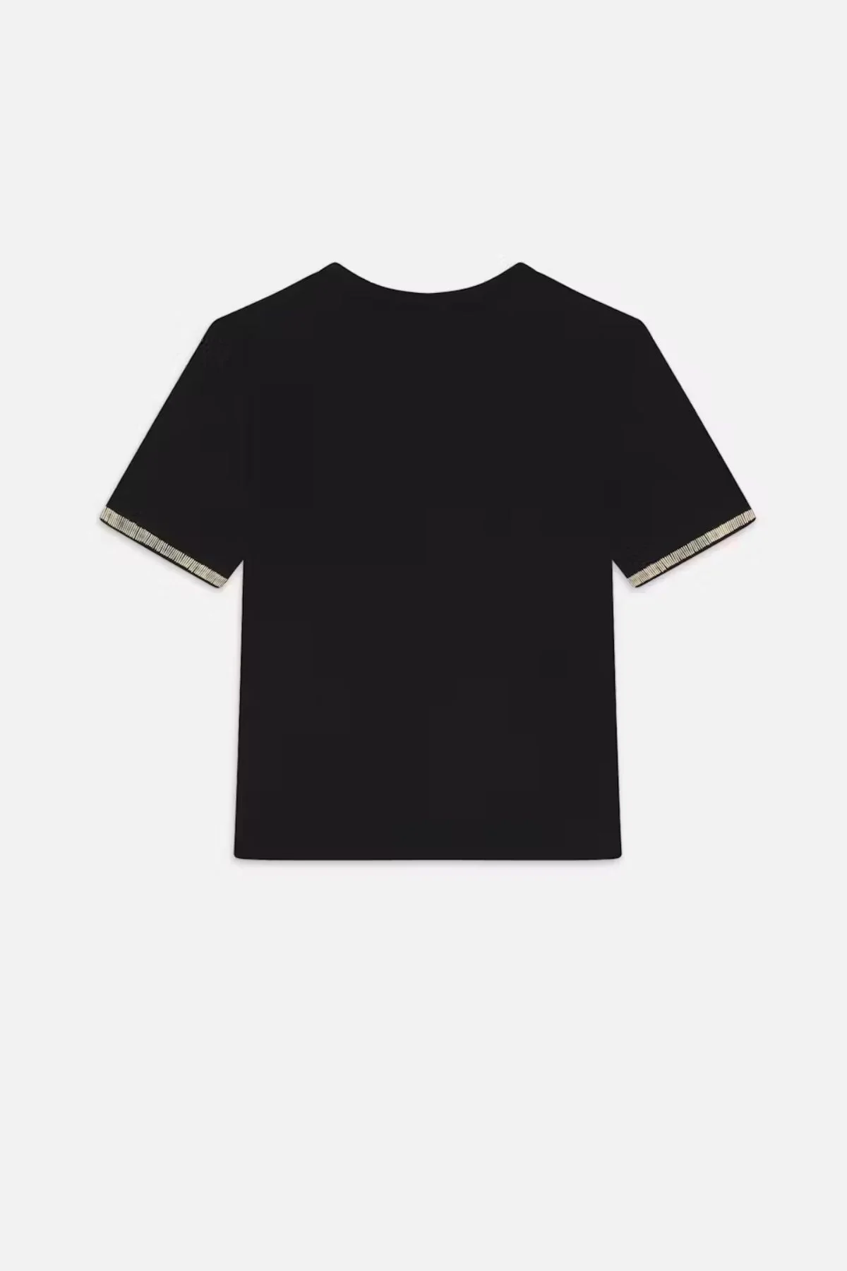 Frame Denim Beaded T-Shirt - Black - Image 5