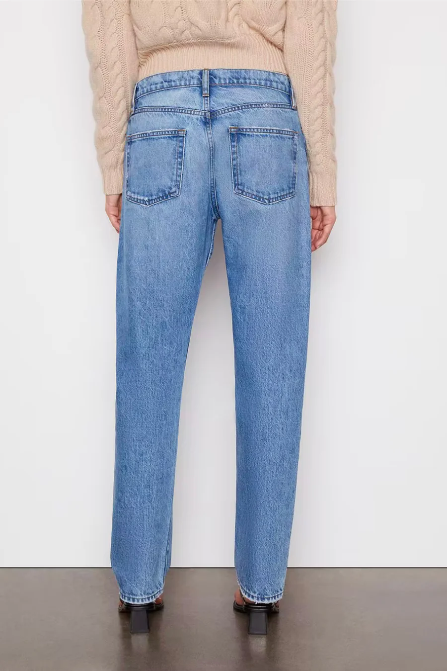 Frame Denim Le Slouch Biodegradable - Bluejays Rips - Image 3