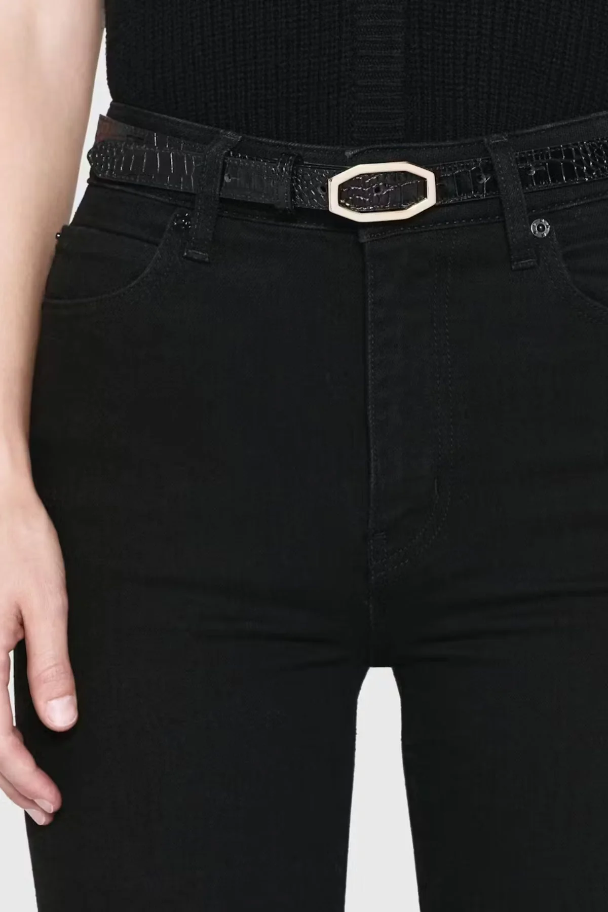 Frame Denim The Arrow Jean - Smokescreen - Image 5