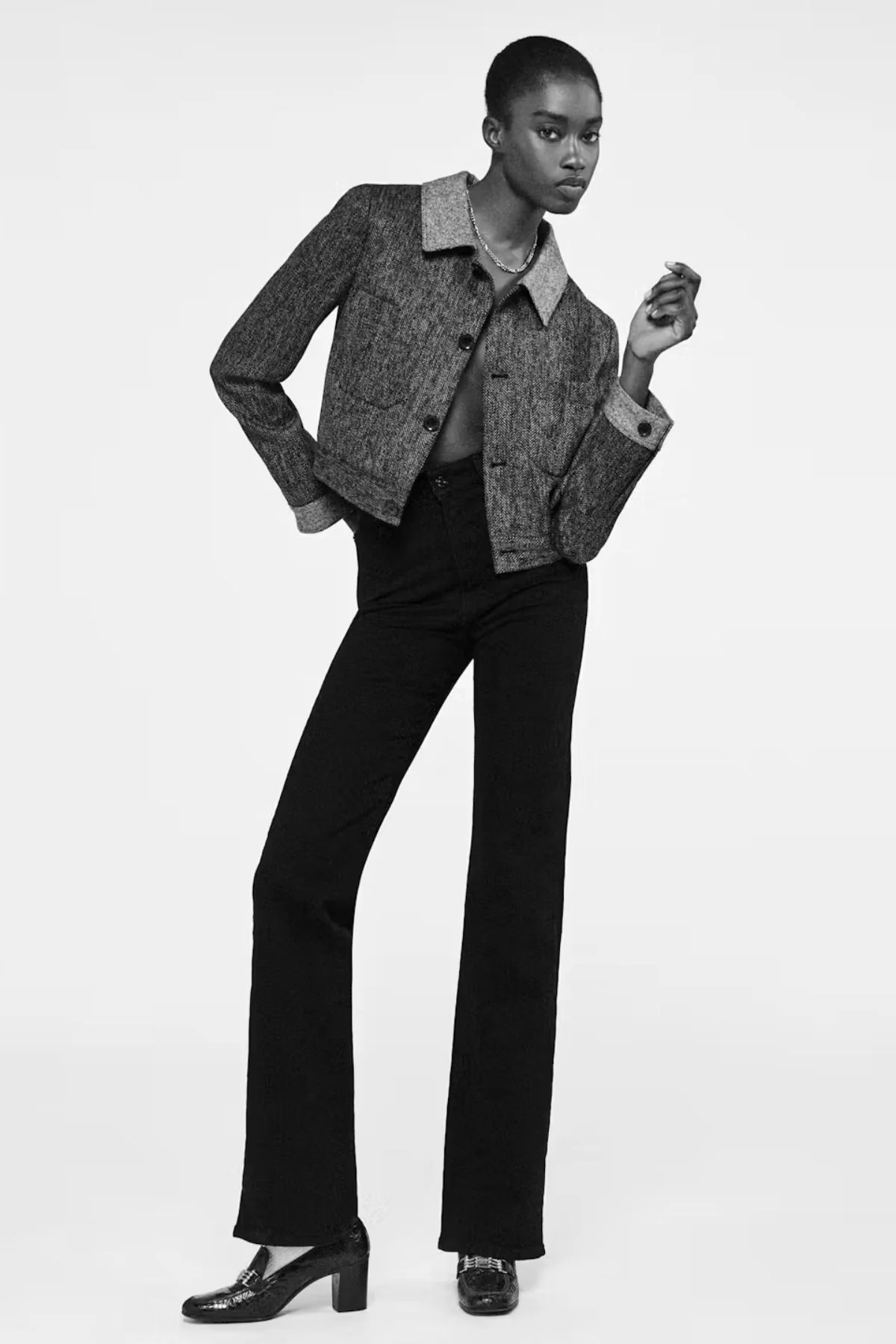 Frame Denim The Arrow Jean - Smokescreen - Image 7