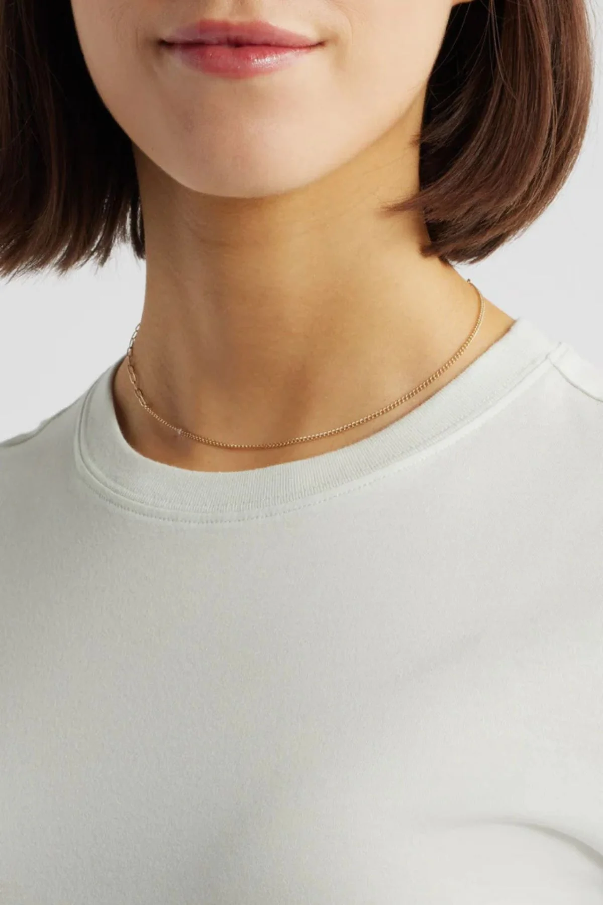Frame Denim The Baby Tee - Soft Mint - Image 5