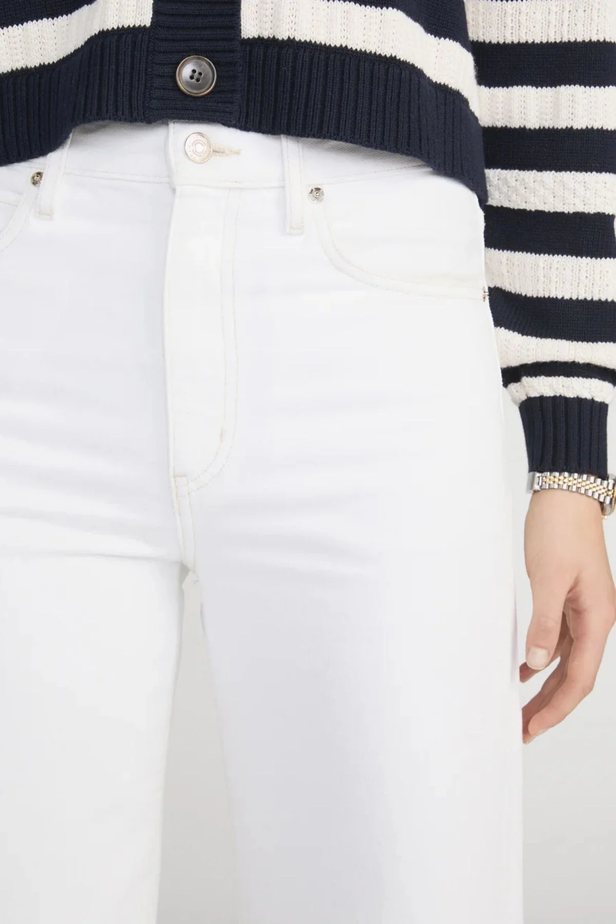 Frame Denim The Bow - Au Natural Clean - Image 4