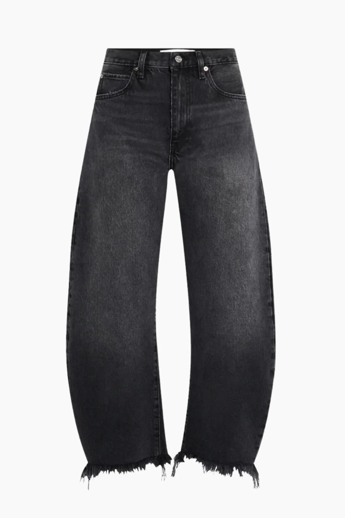 Frame Denim The Bubble Crop Fray - Limitless