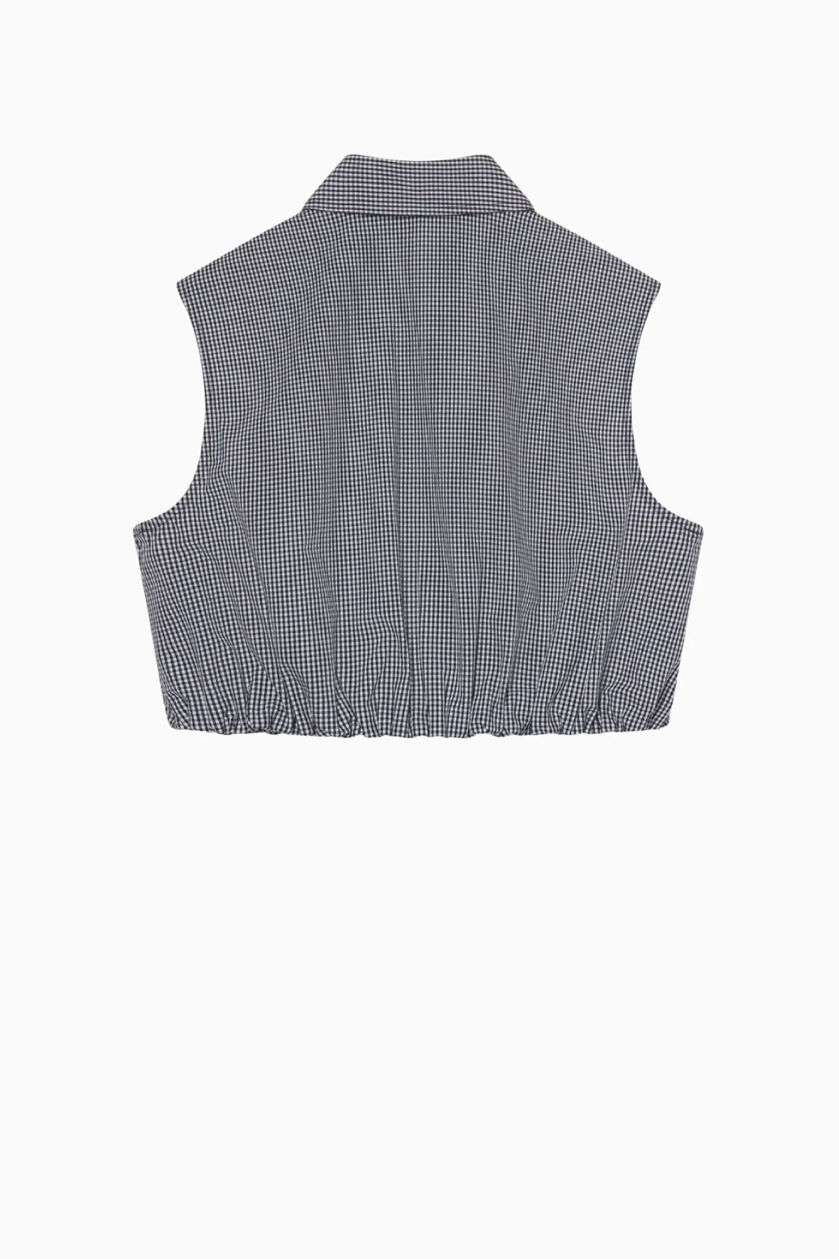 Frame Denim The Check Top - Navy Multi - Image 3