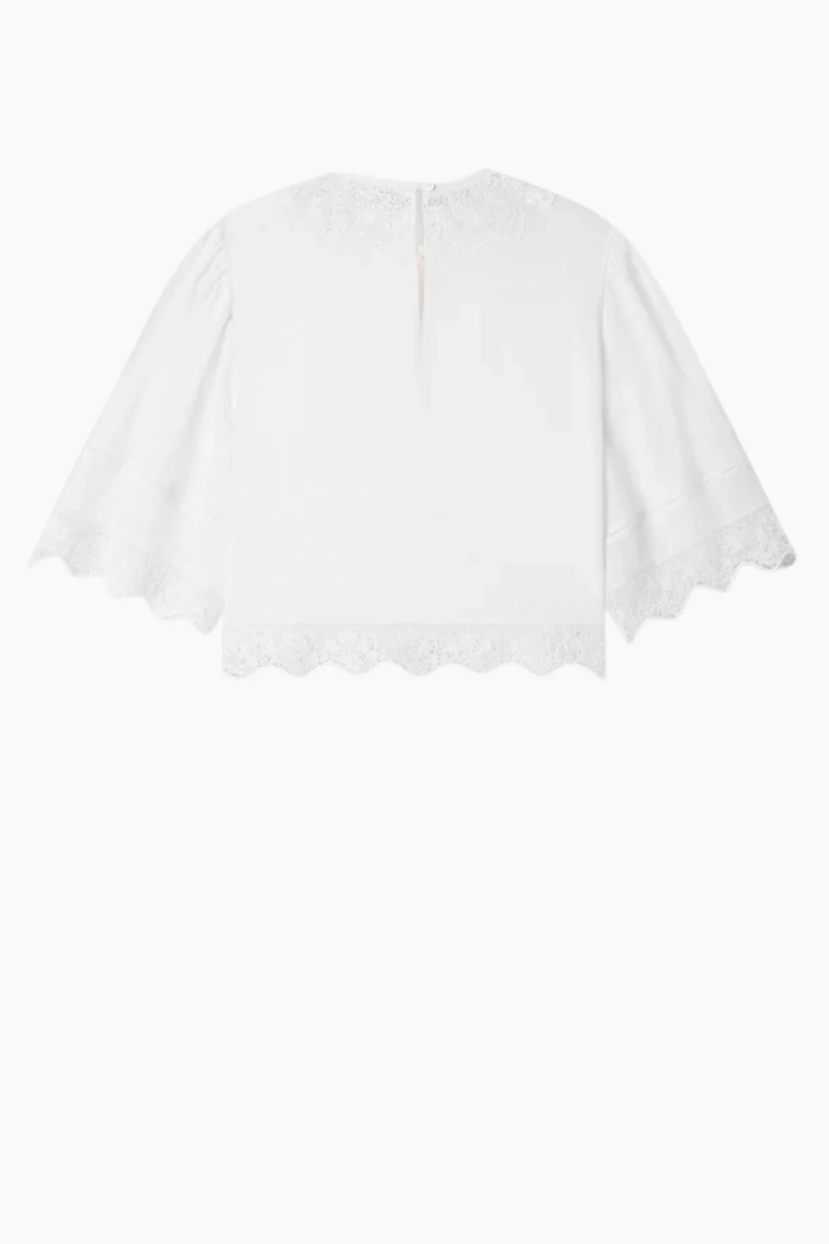 Frame Denim The Embroidered Top - White - Image 2