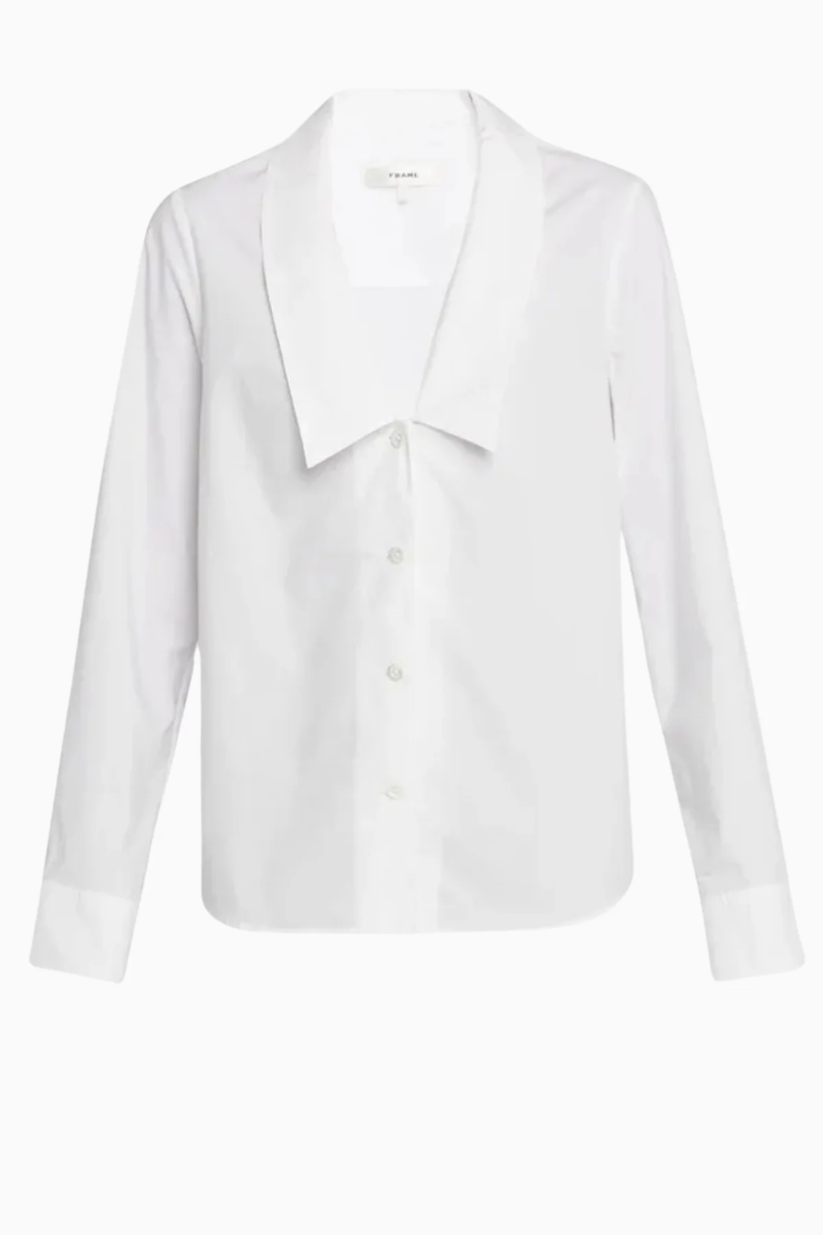 Frame Denim The Low Collar Shirt - White
