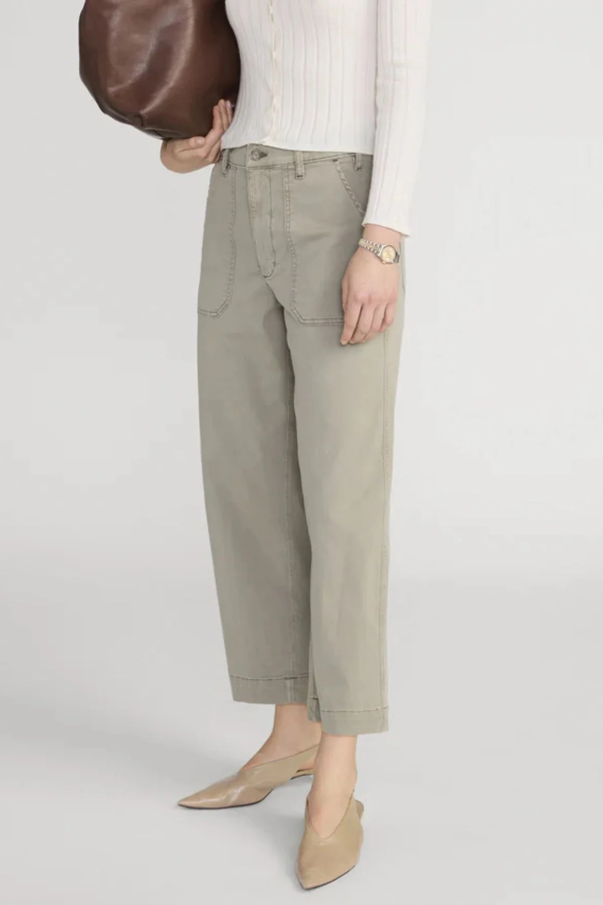 Frame Denim The Ranger Pant - Thyme - Image 3