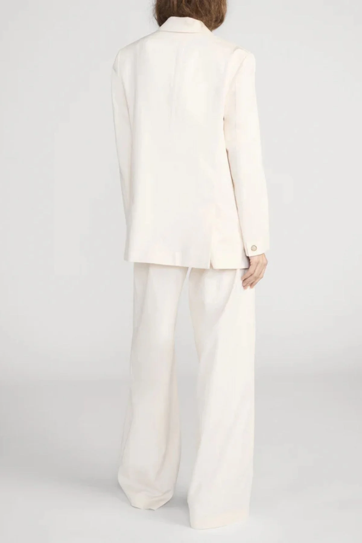 Frame Denim The Society Pant - Ecru - Image 3