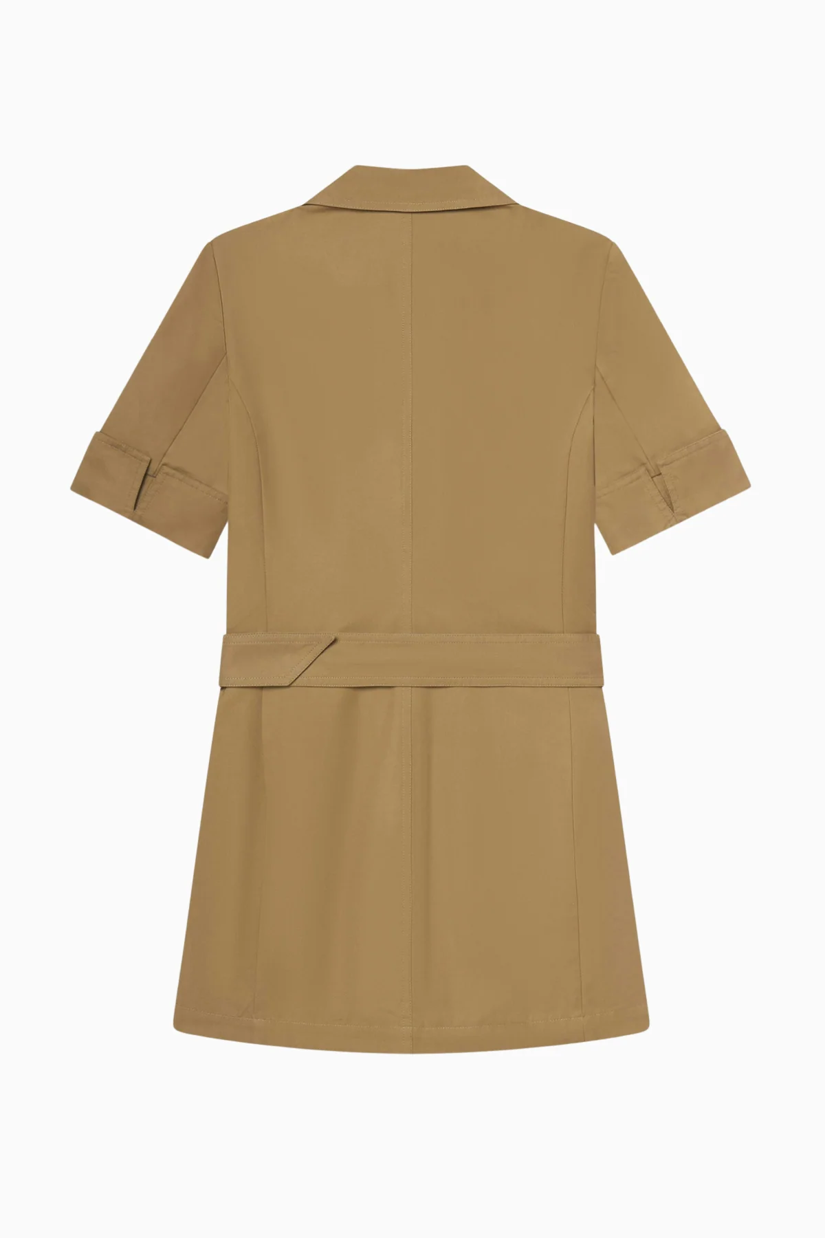 Frame Denim The Utility Dress - Khaki Tan - Image 3
