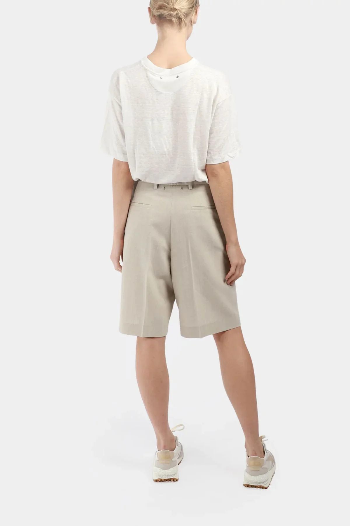 Golden Goose Bermuda Naiara Short - Pelican - Image 3