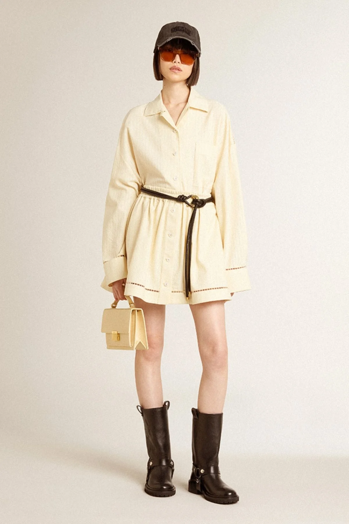 Golden Goose Circle Skirt - Shortbread - Image 3