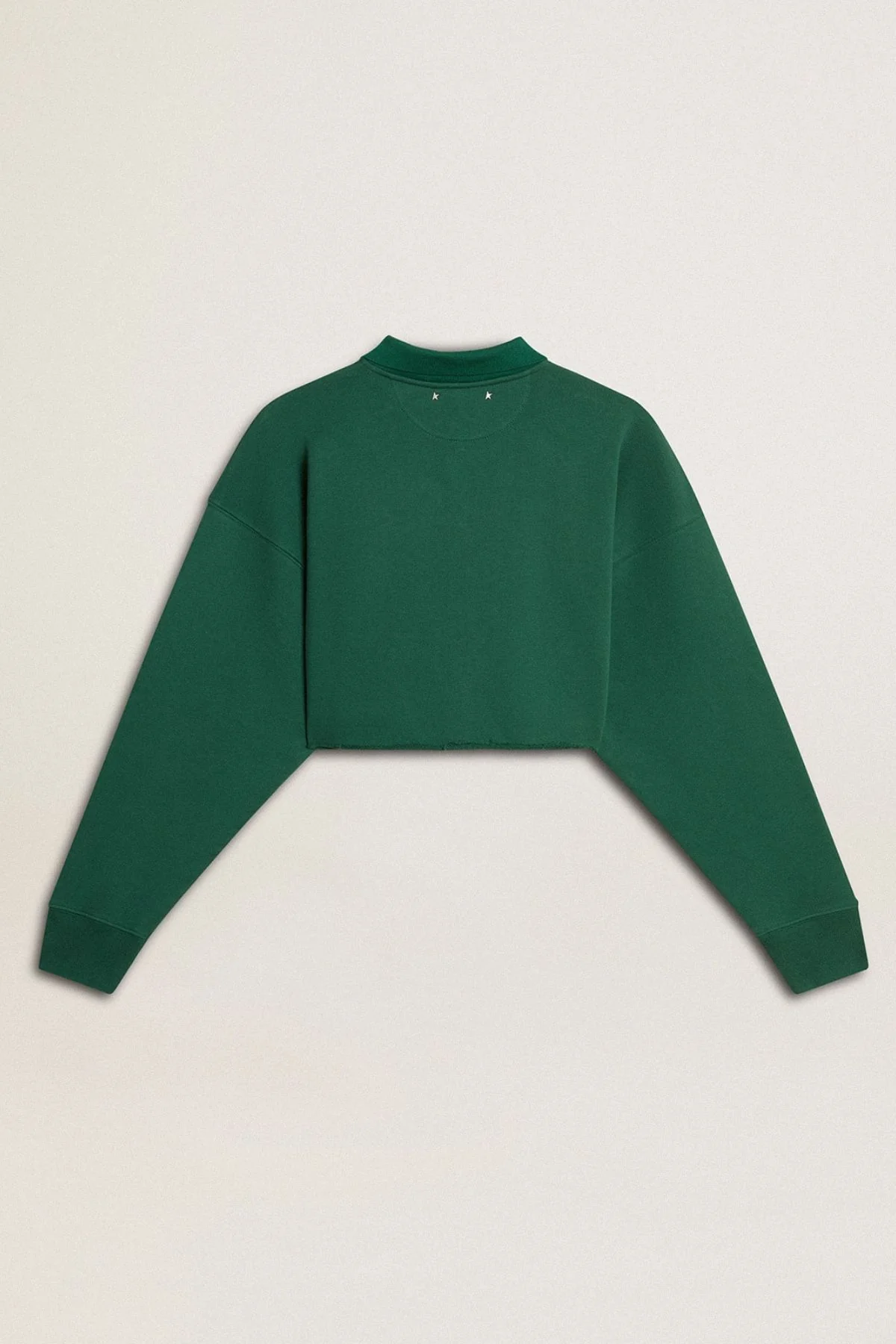 Golden Goose Polo Sweatshirt - Hunter Green - Image 5