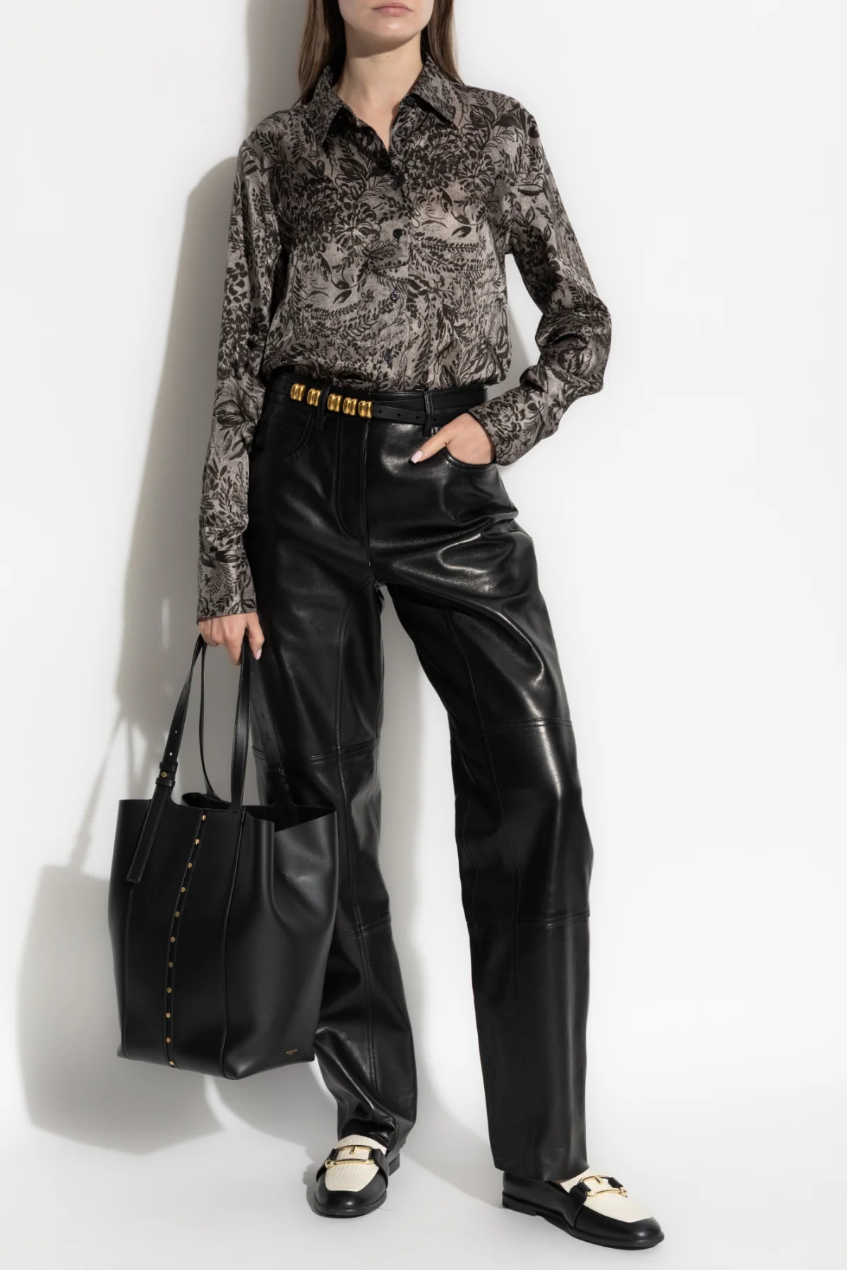 Golden Goose Pyjama Shirt - Grey Shades - Image 2