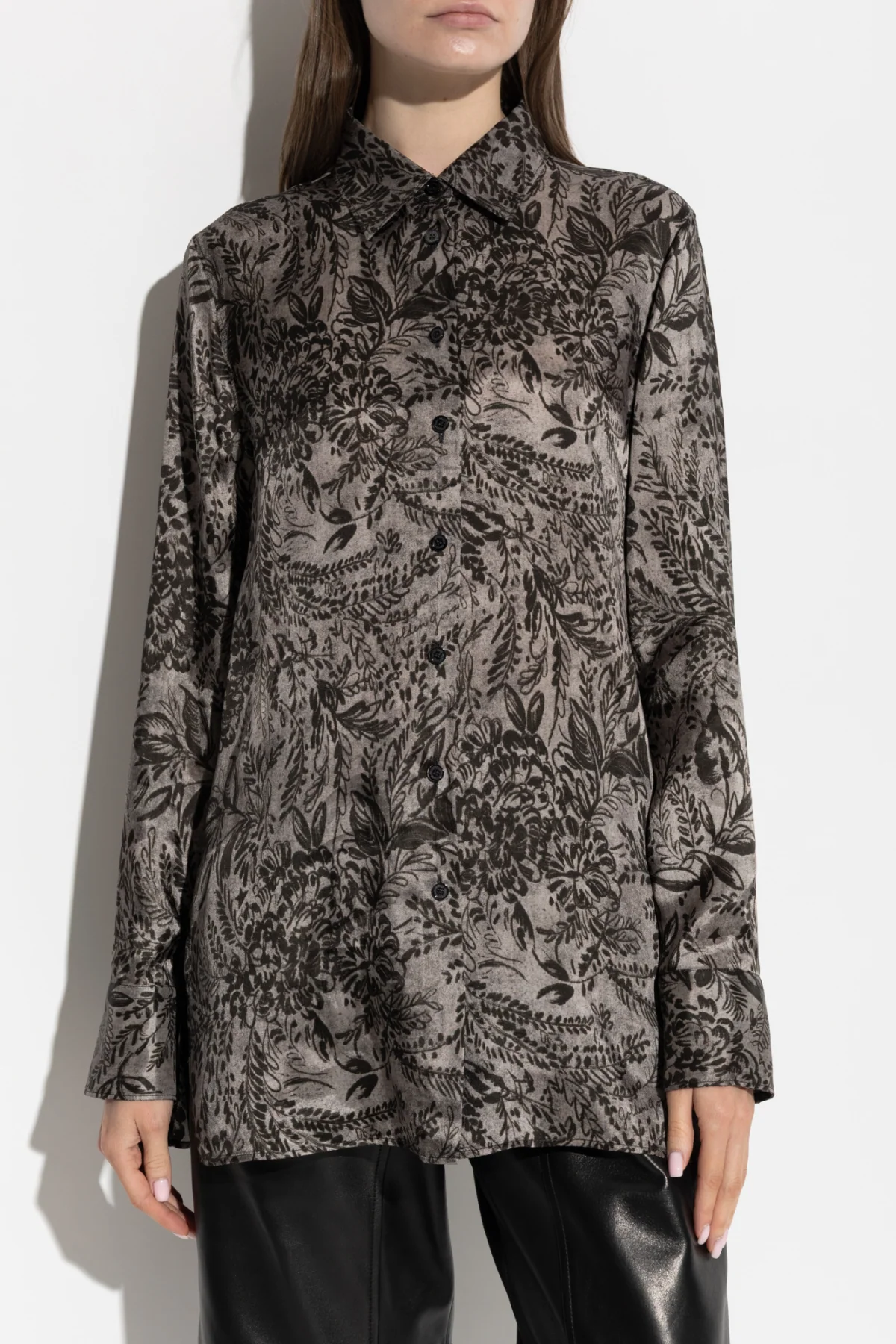 Golden Goose Pyjama Shirt - Grey Shades - Image 5
