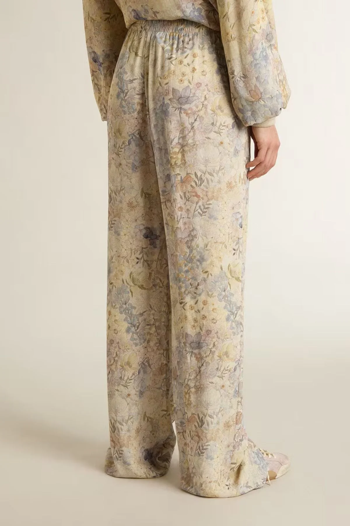Golden Goose Jogging Pants - Pastel Flowers - Image 3