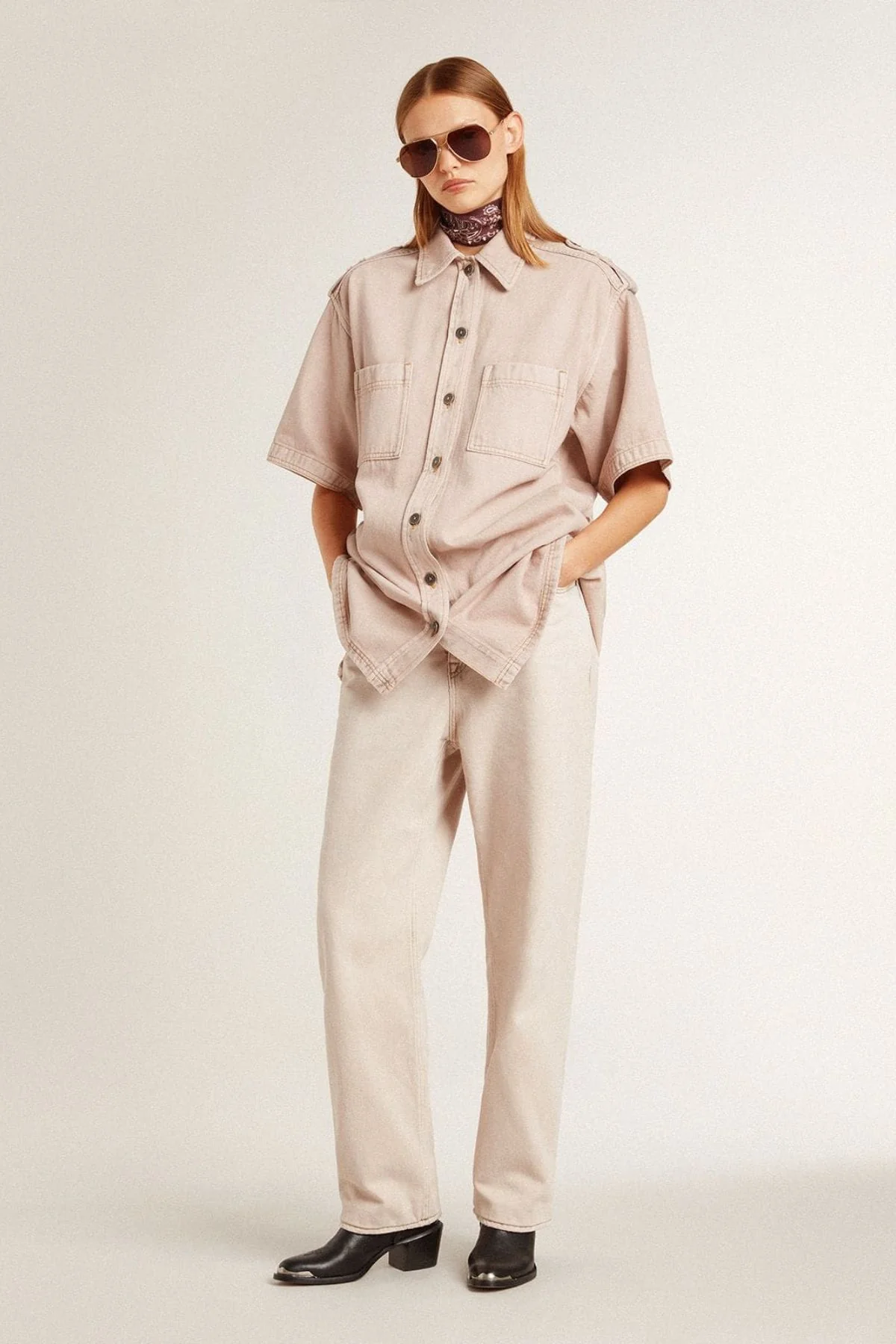 Golden Goose Nicky Dress - Shadow Grey - Image 3