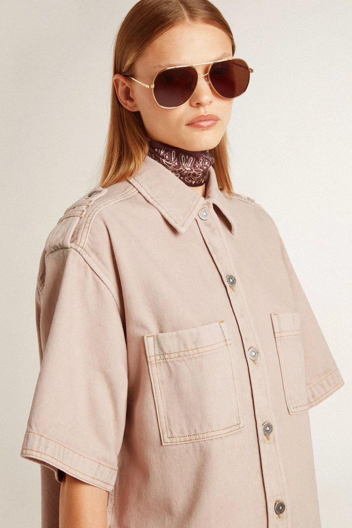 Golden Goose Nicky Dress - Shadow Grey - Image 4