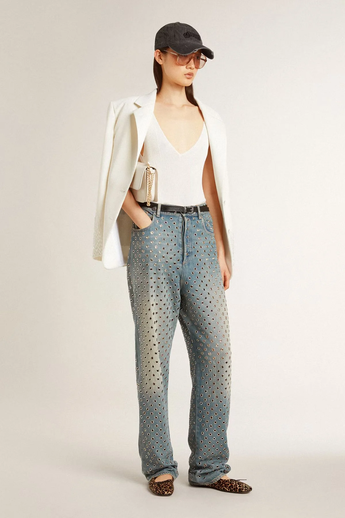 Golden Goose Norma Tank  - Heritage White - Image 5