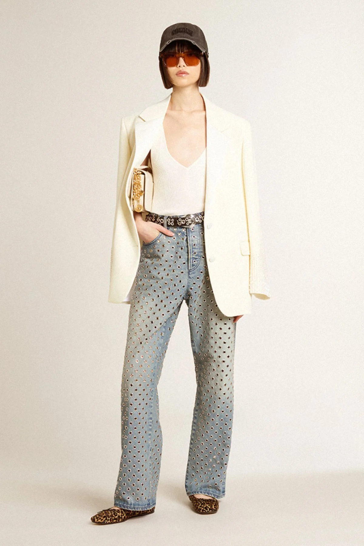 Golden Goose Norma Tank  - Heritage White - Image 6