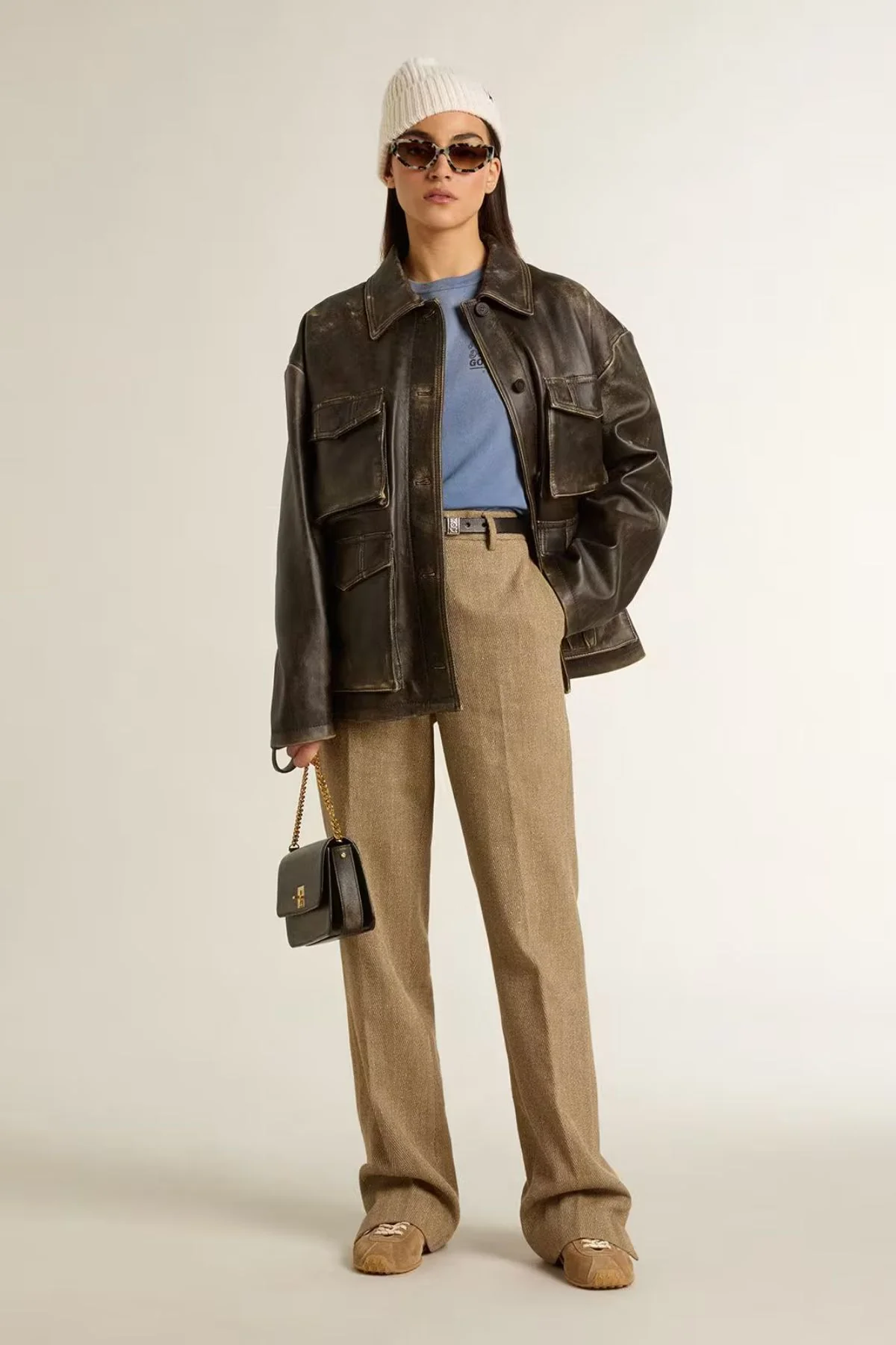 Golden Goose Slim T-Shirt - China Blue - Image 5