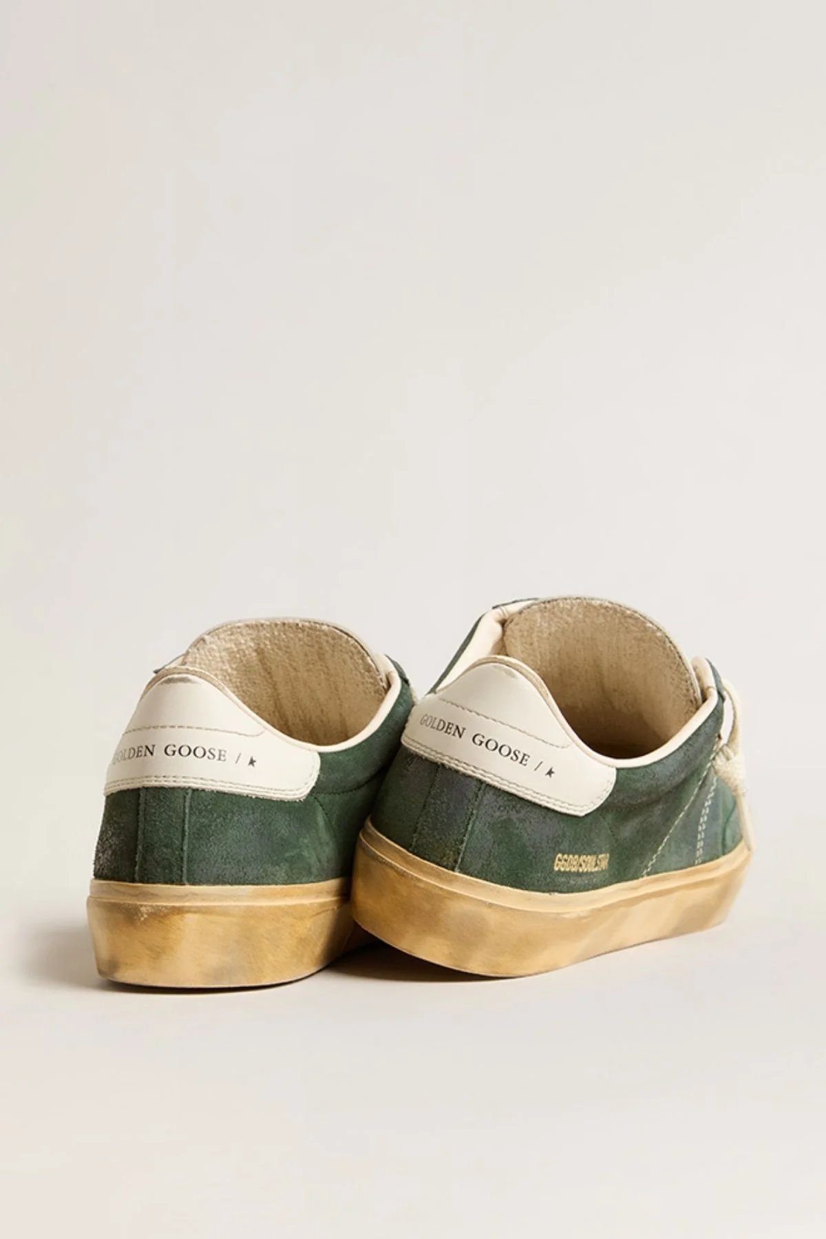 Golden Goose Soul Star Sneaker - Green/ Milk - Image 3