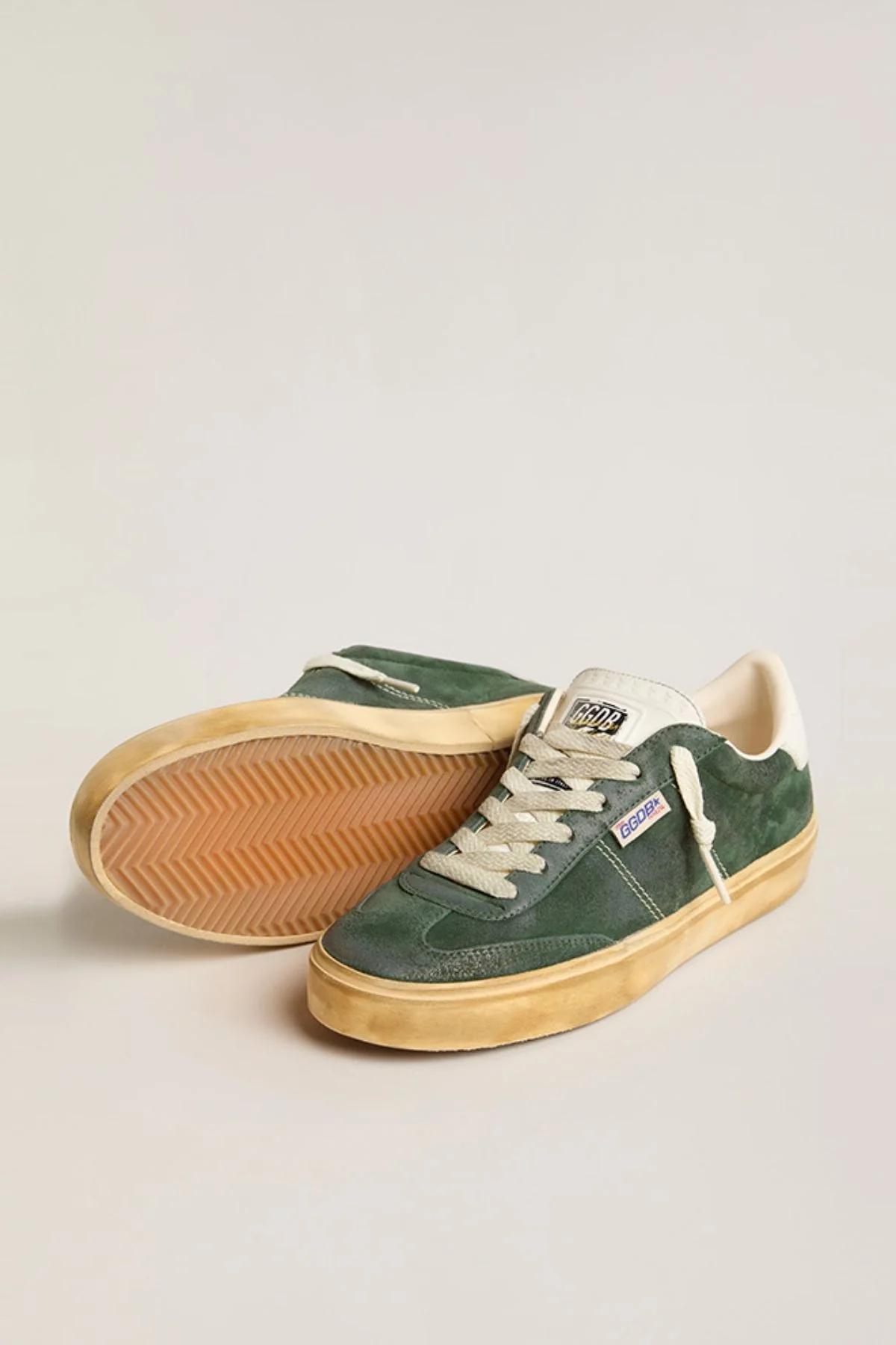 Golden Goose Soul Star Sneaker - Green/ Milk - Image 4