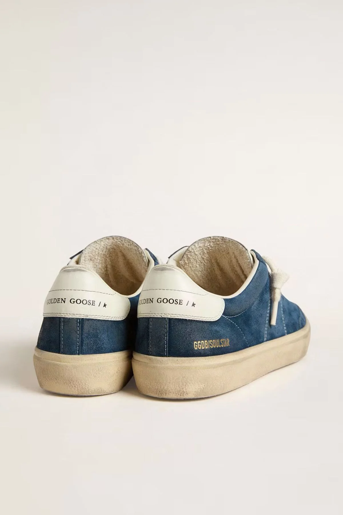 Golden Goose Soul Star Suede - Blue/ Milk - Image 3